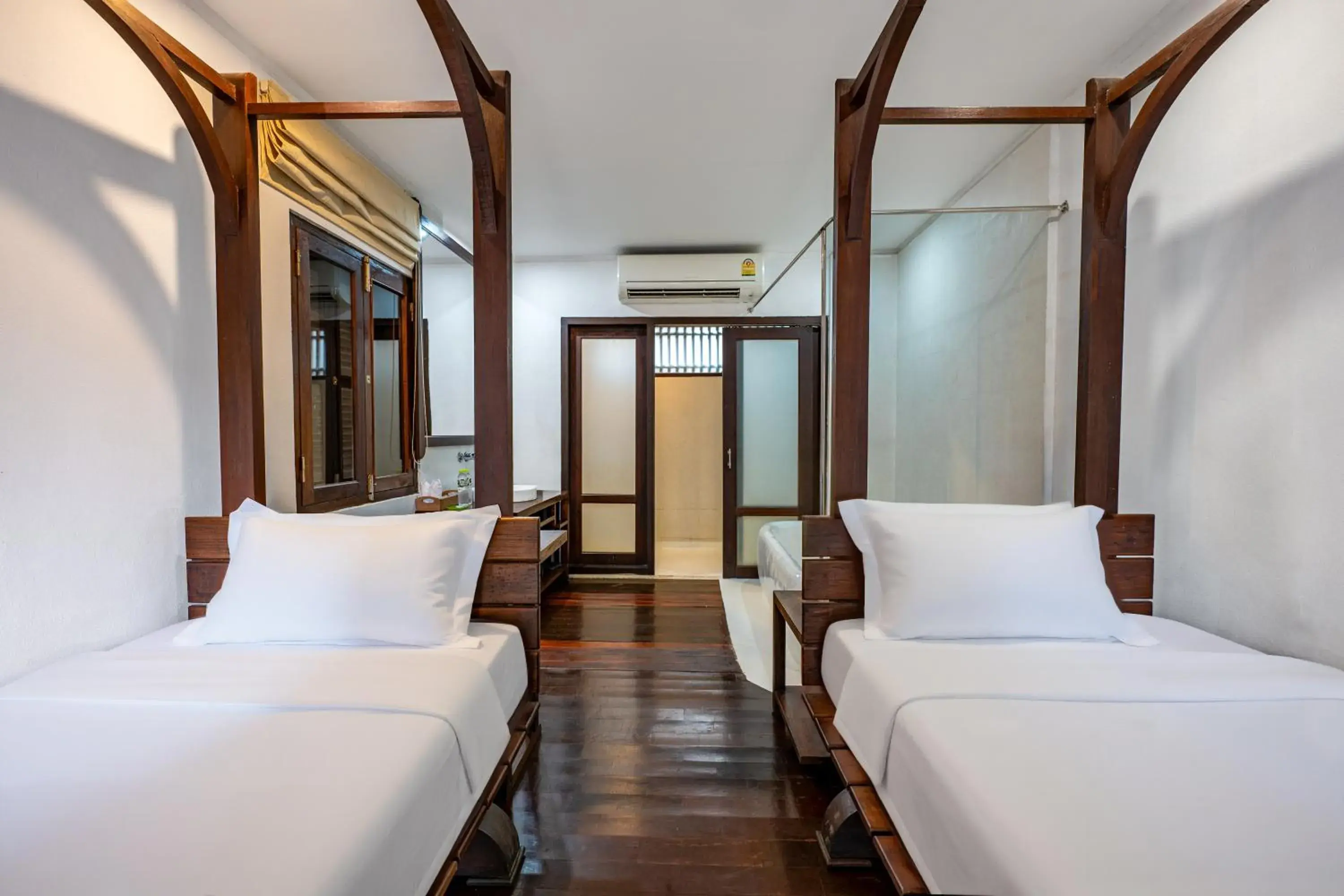 Deluxe Twin Room in Ancient Luangprabang Hotel Deluxe Twin Room in Ancient Luangprabang Hotel