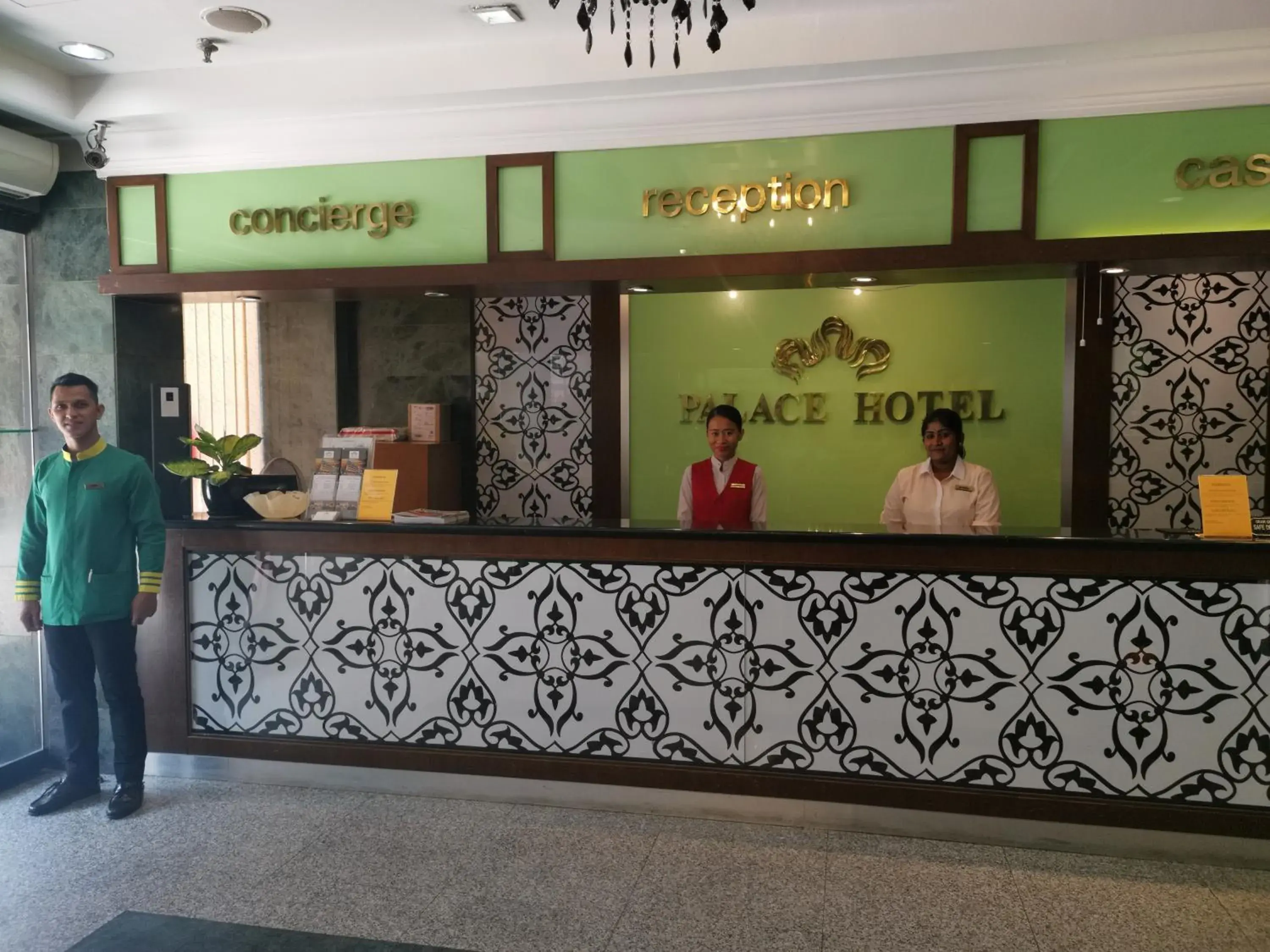 Lobby or reception in Palace Hotel Lobby or reception in Palace Hotel