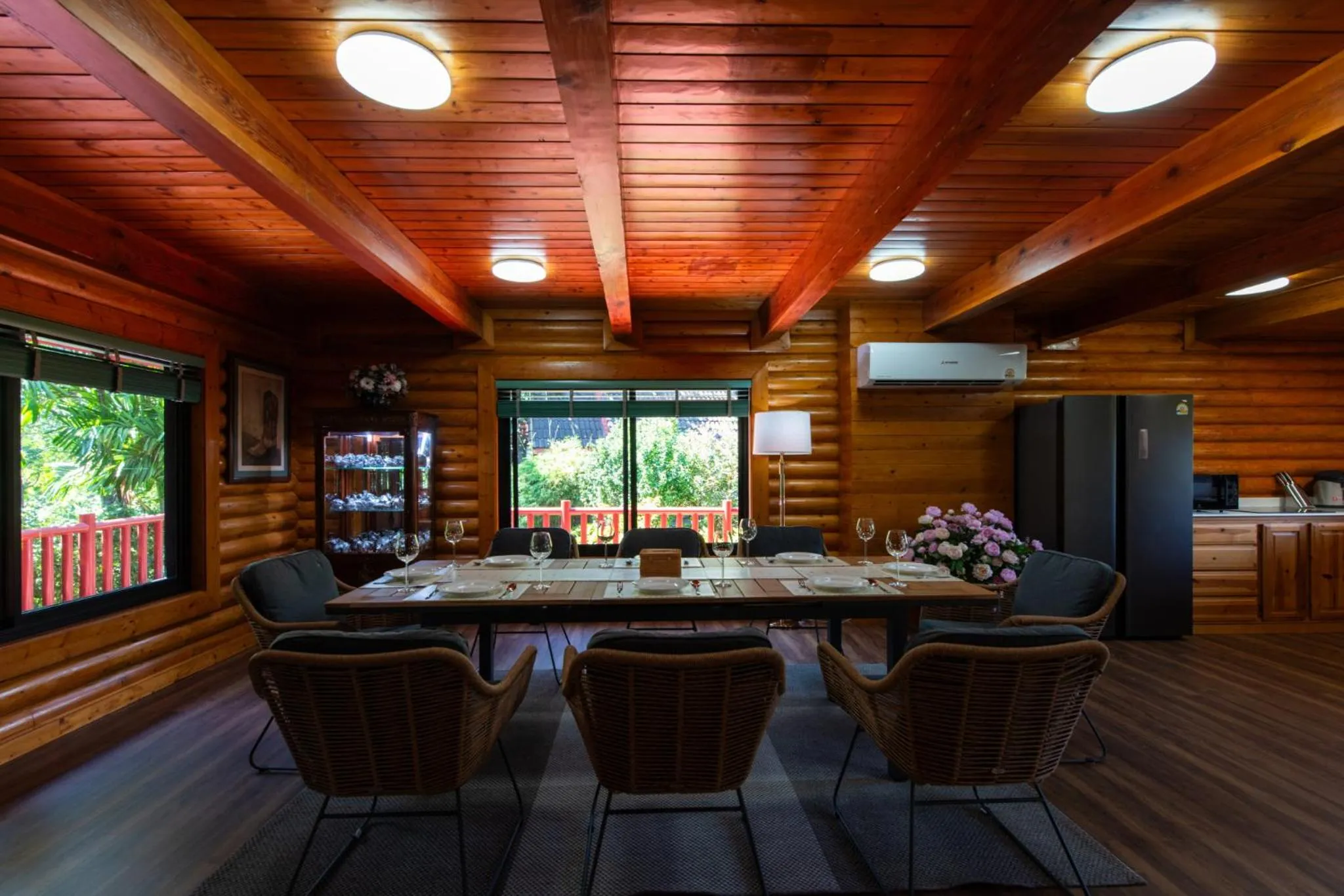 Dining area in Monlada Khaoyai