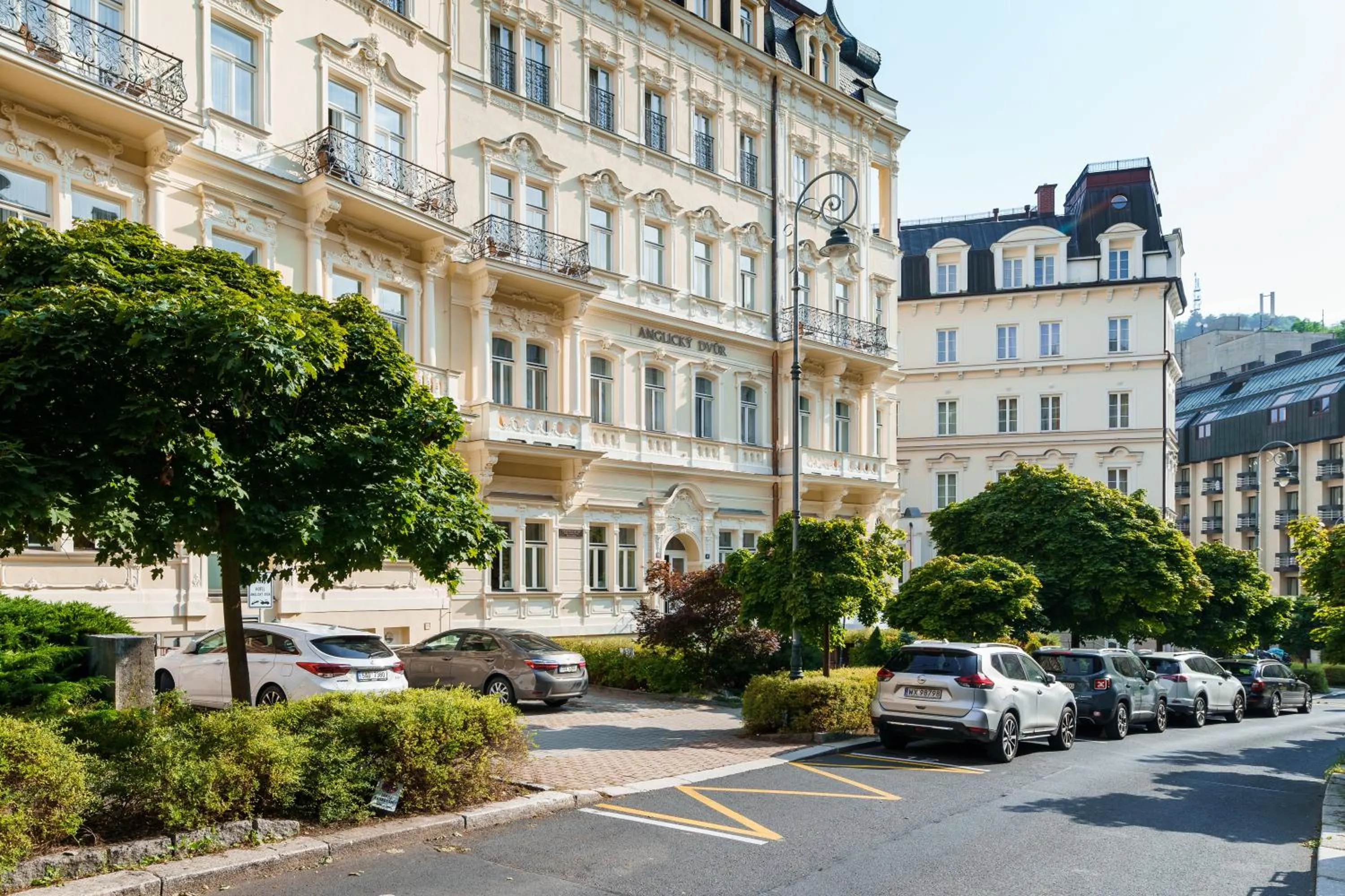 Property building in Spa Hotel Anglický Dvůr