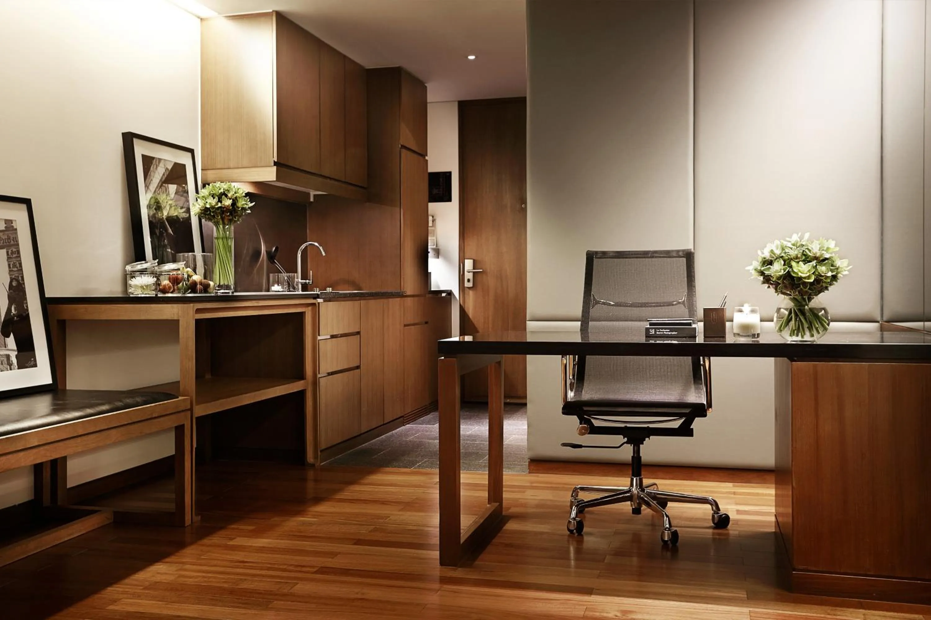 kitchen in Hansar Bangkok Hotel