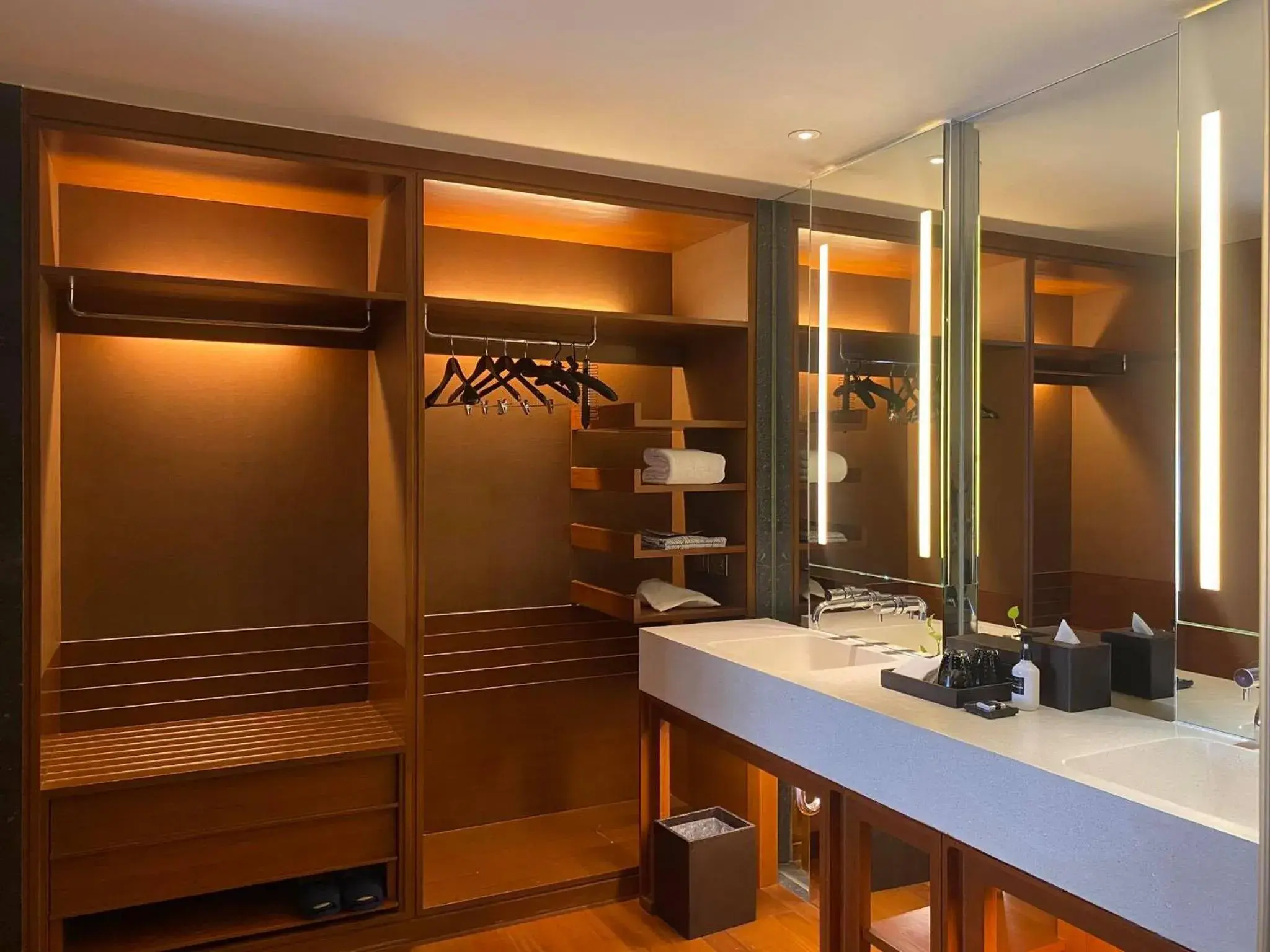 Bathroom in Hansar Bangkok Hotel Bathroom in Hansar Bangkok Hotel