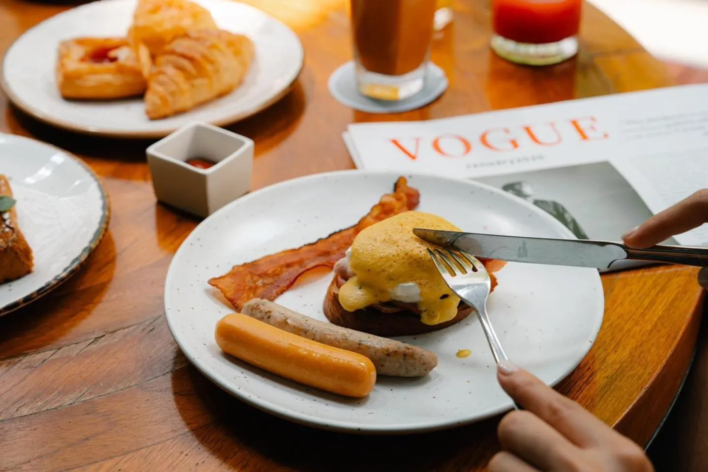 Breakfast in Hansar Bangkok Hotel