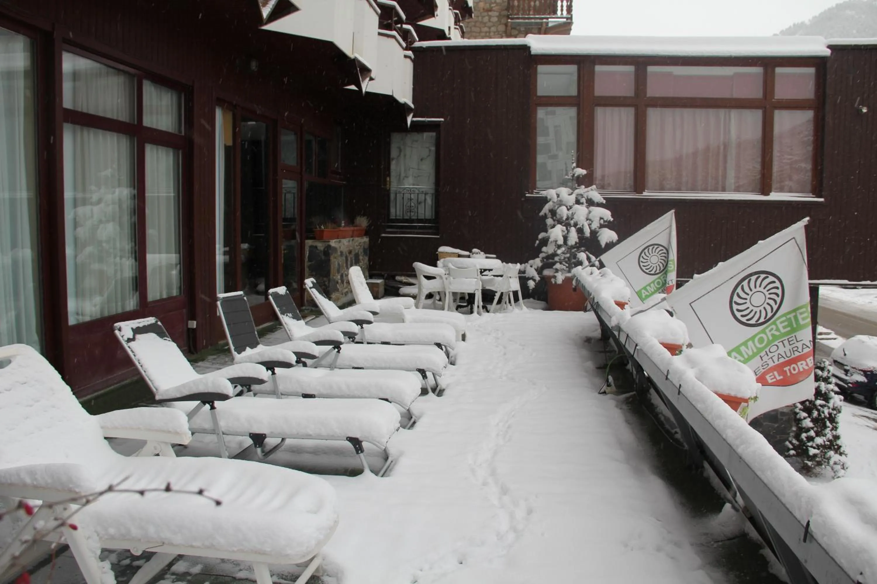 Balcony/Terrace in Hotel Amoretes