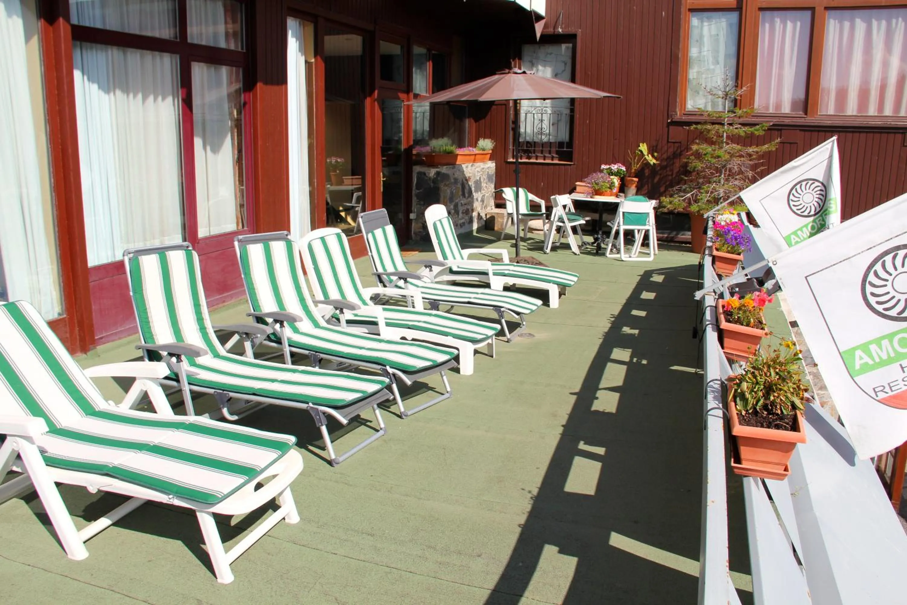 Balcony/Terrace in Hotel Amoretes