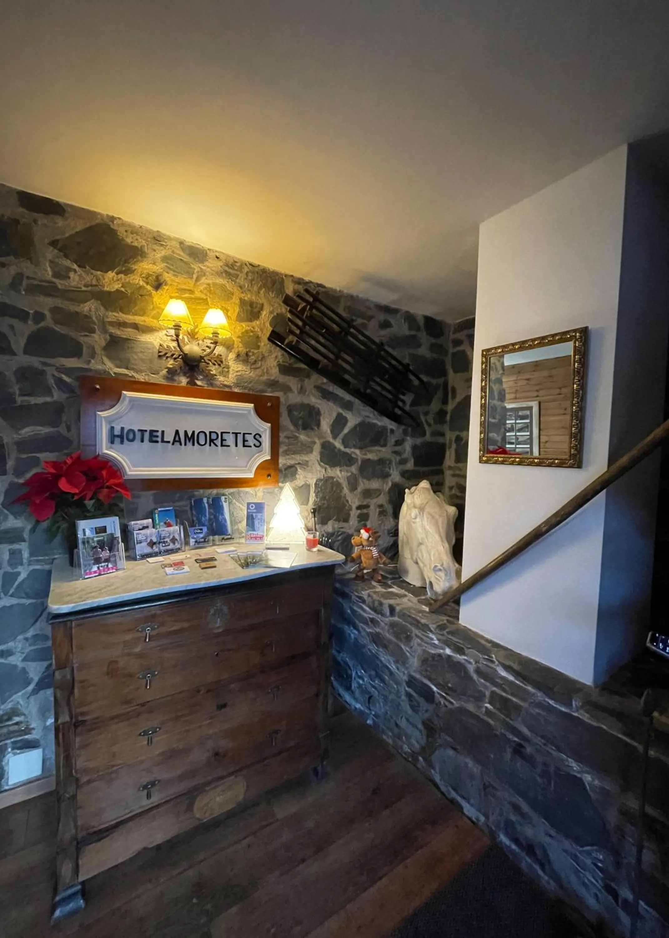Lobby or reception in Hotel Amoretes