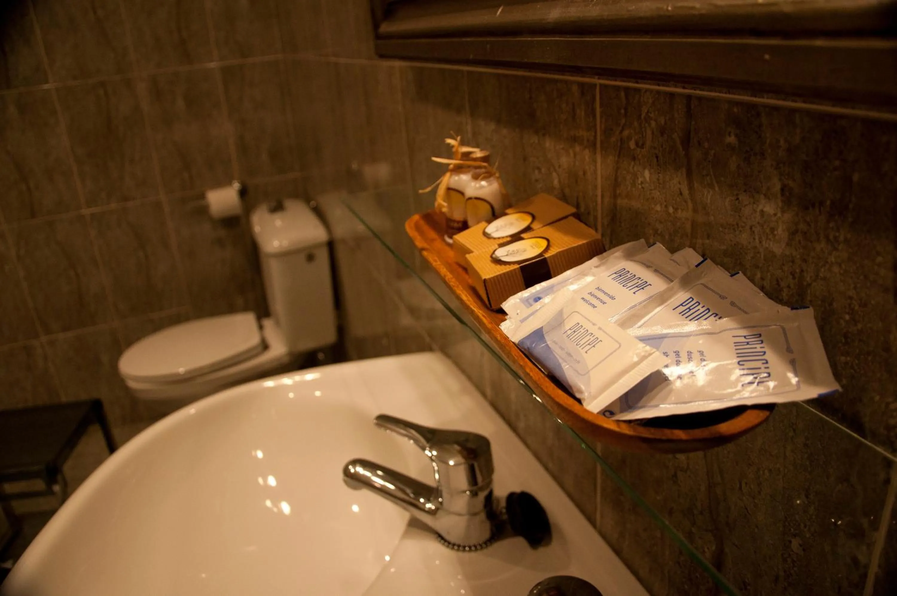 Bathroom in Hotel Amoretes