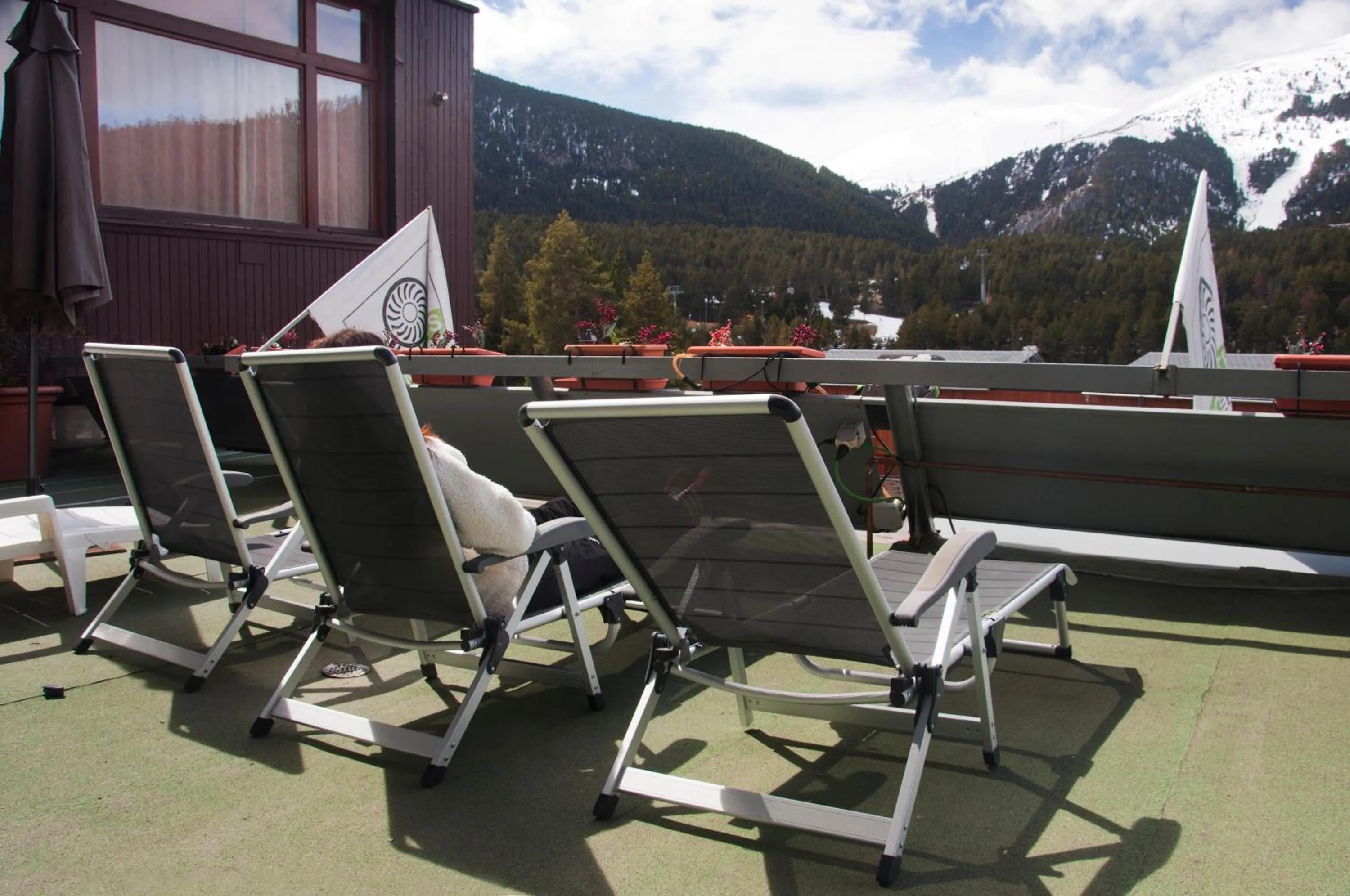 Balcony/Terrace in Hotel Amoretes