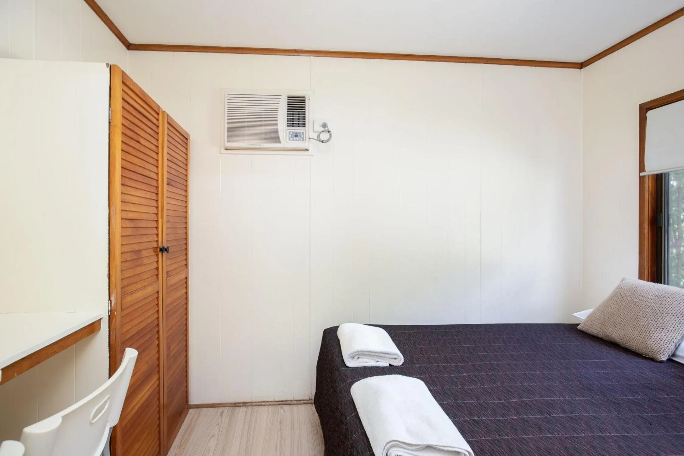 Bed in Blue Lake Holiday Park