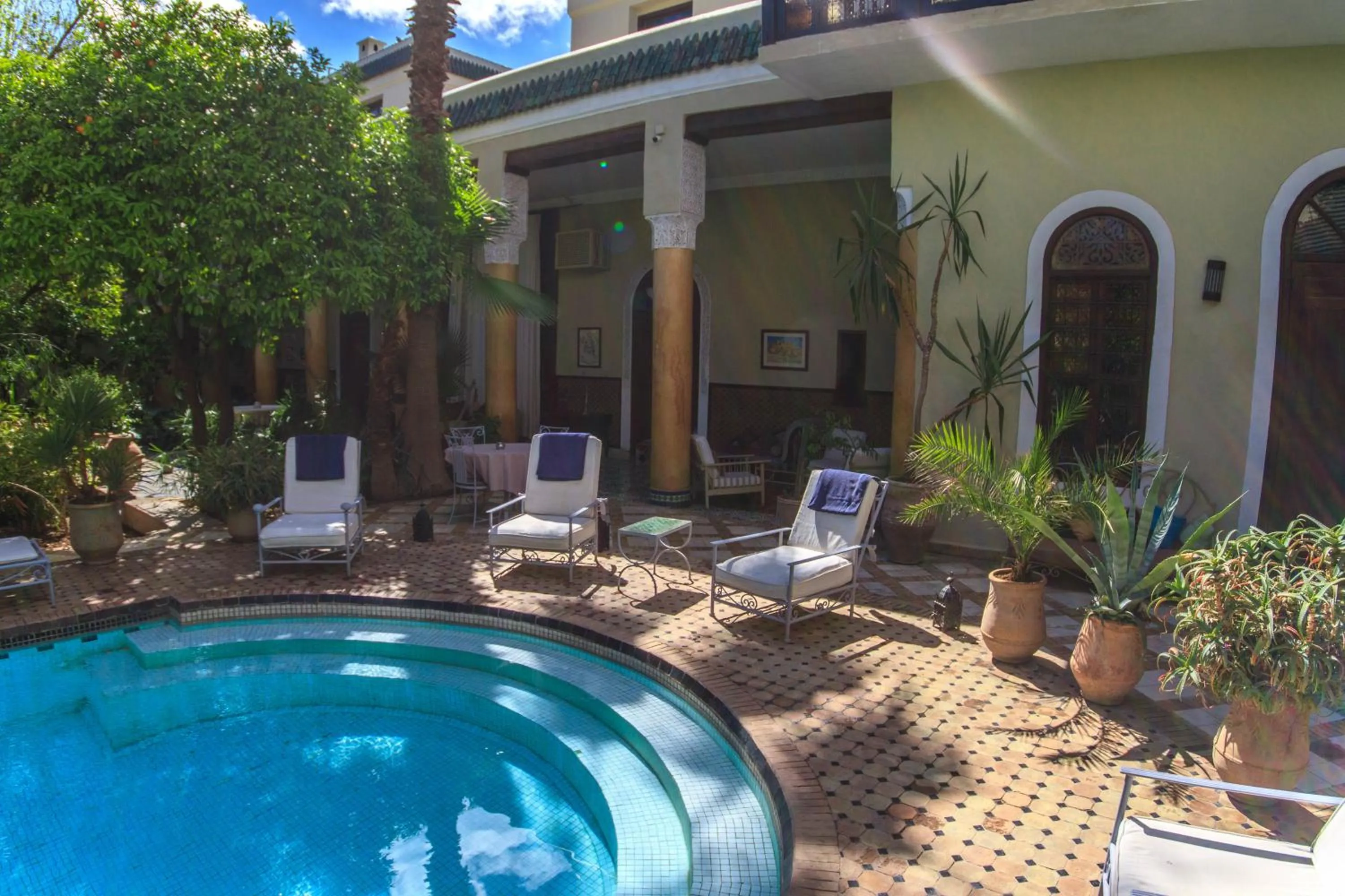 Garden view in Palais El Arsat & Spa