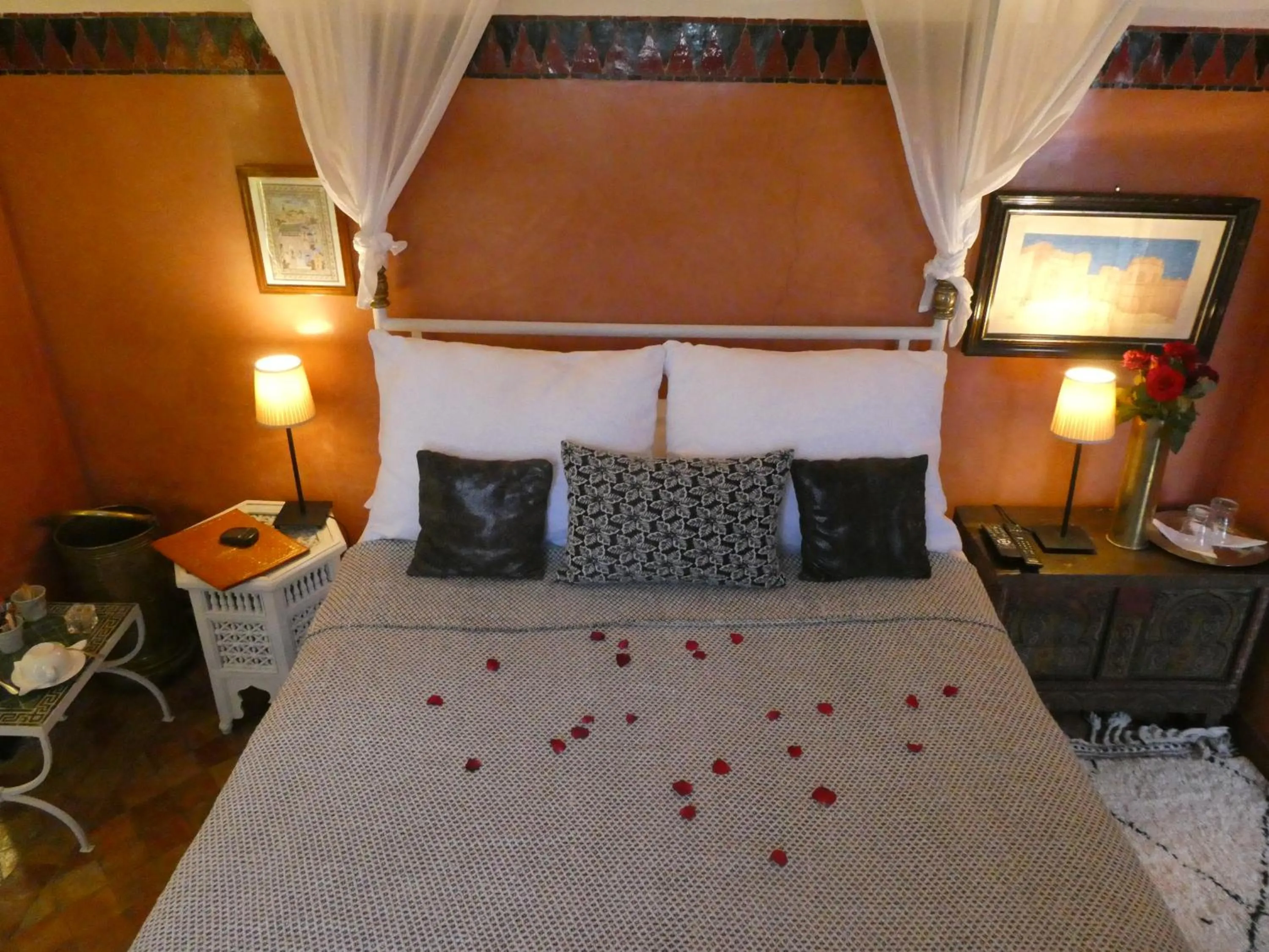 Bed in Palais El Arsat & Spa