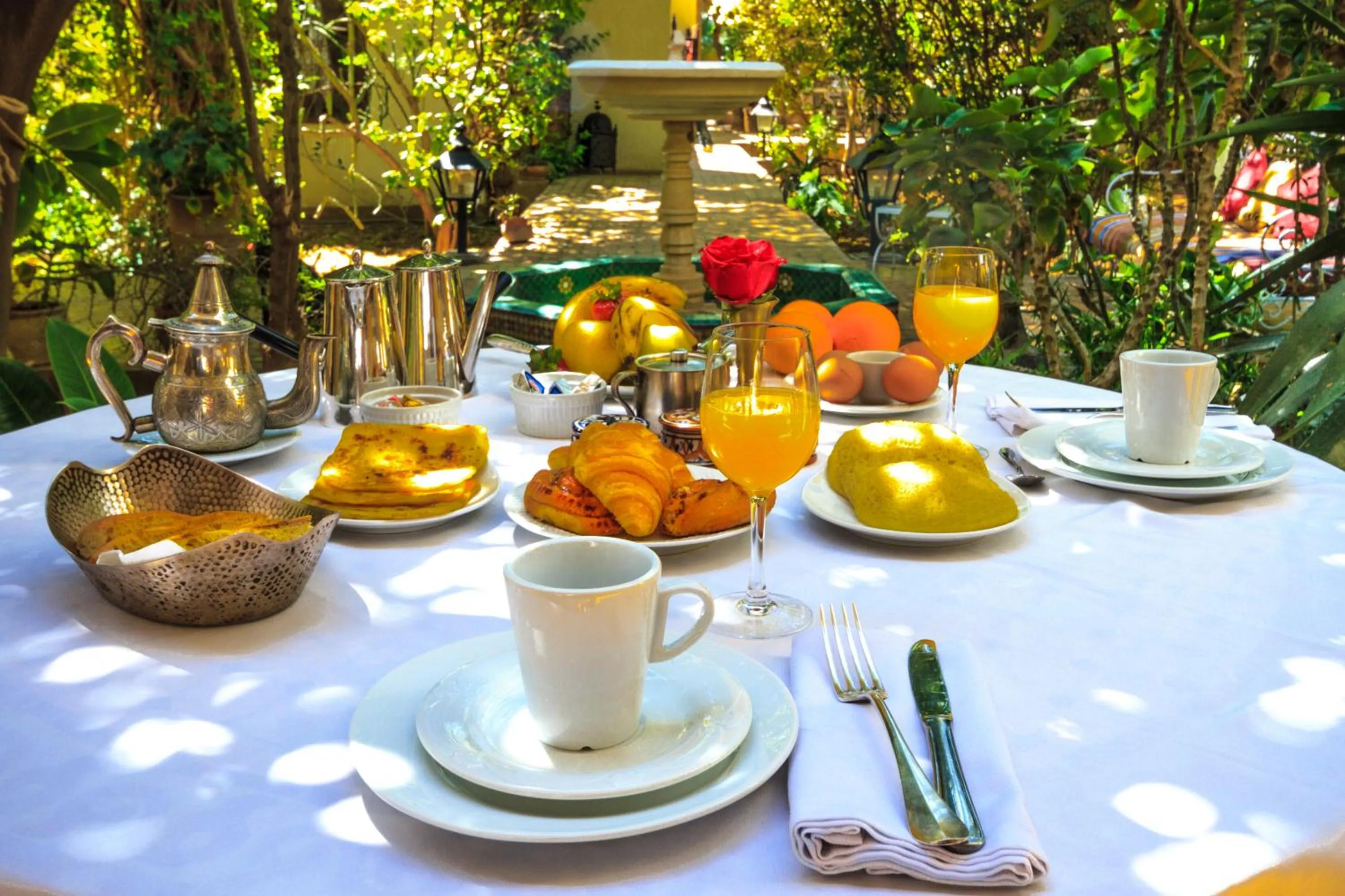 Breakfast in Palais El Arsat & Spa