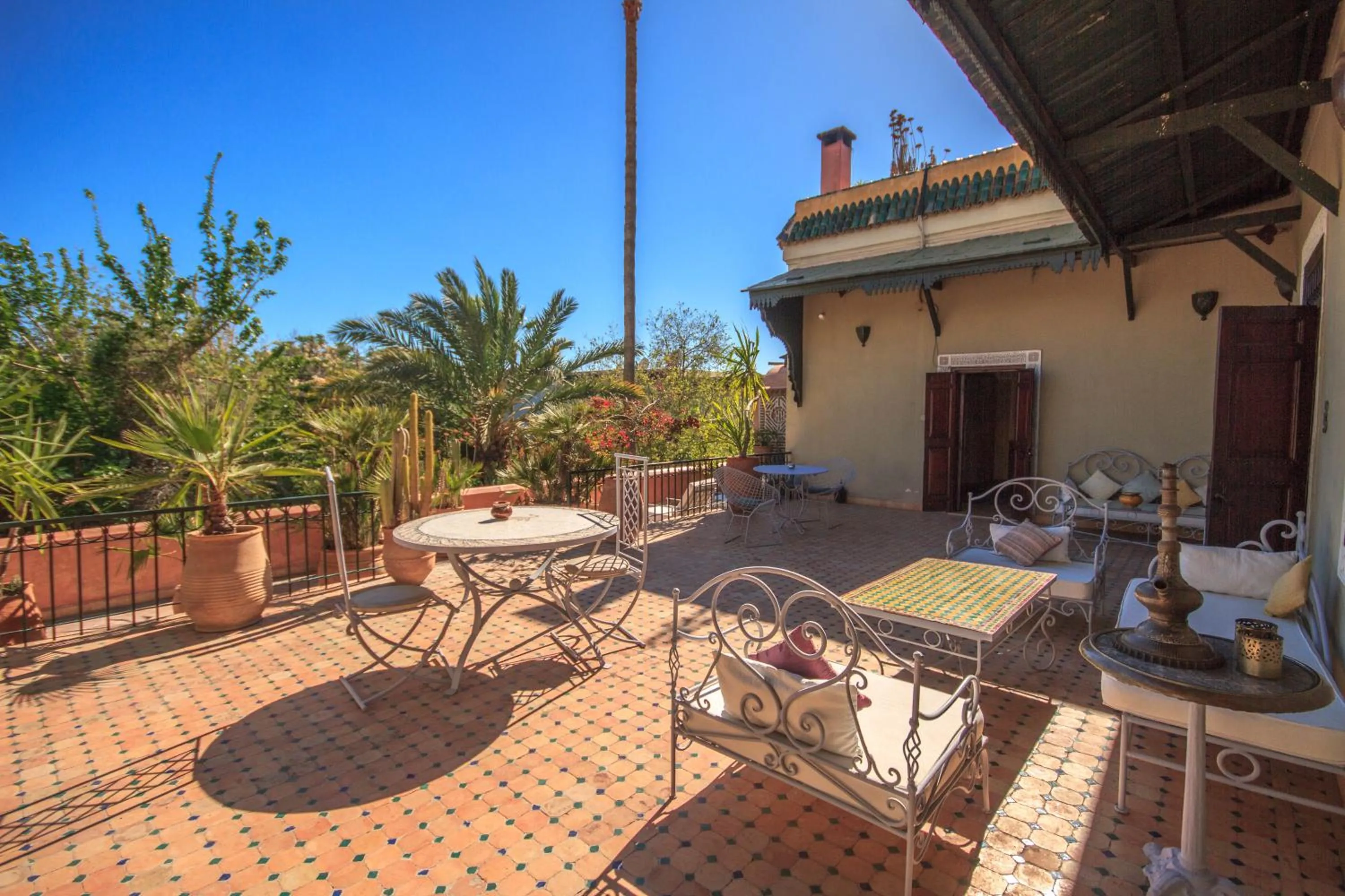 Garden view in Palais El Arsat & Spa