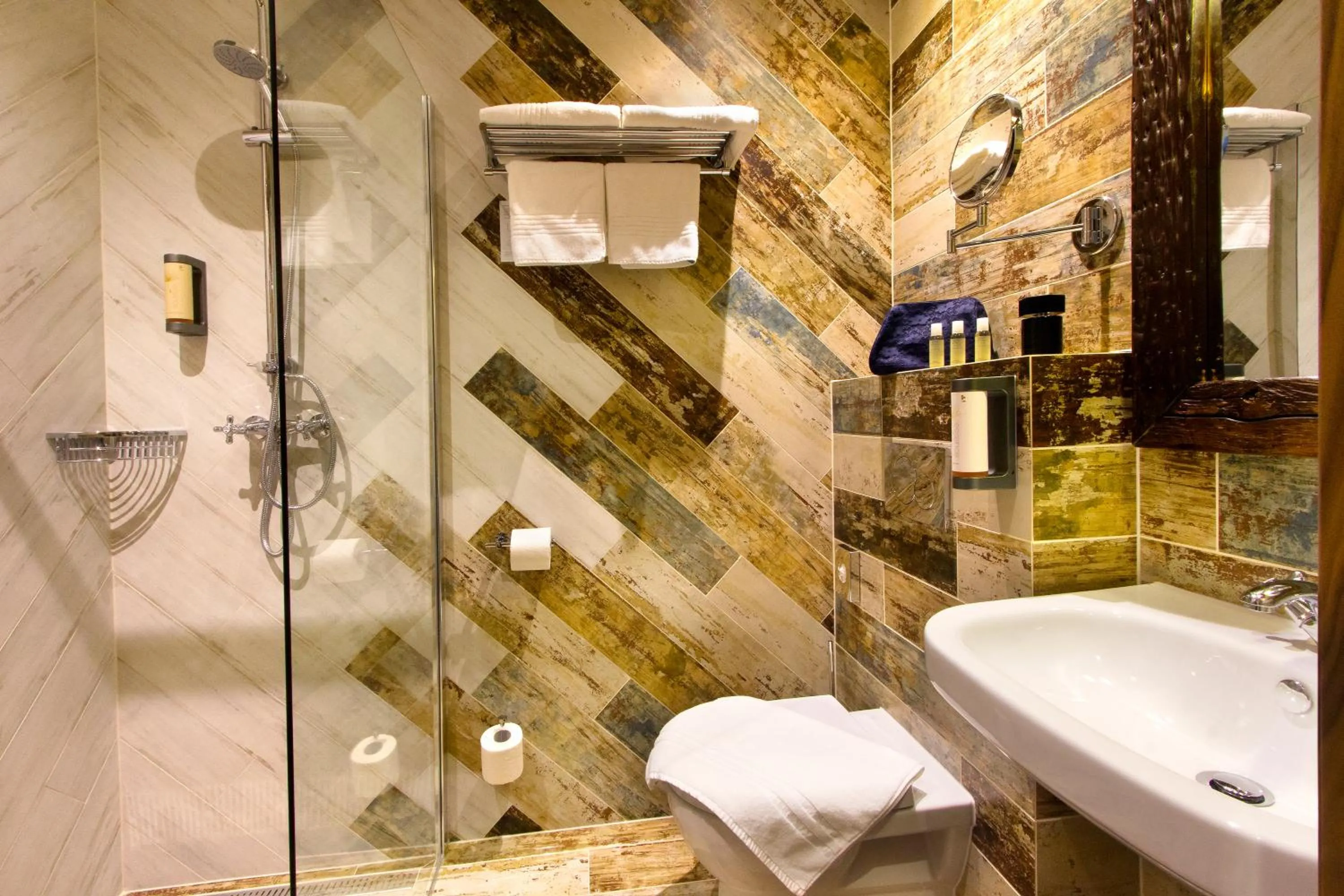 Bathroom in Penzion BERG