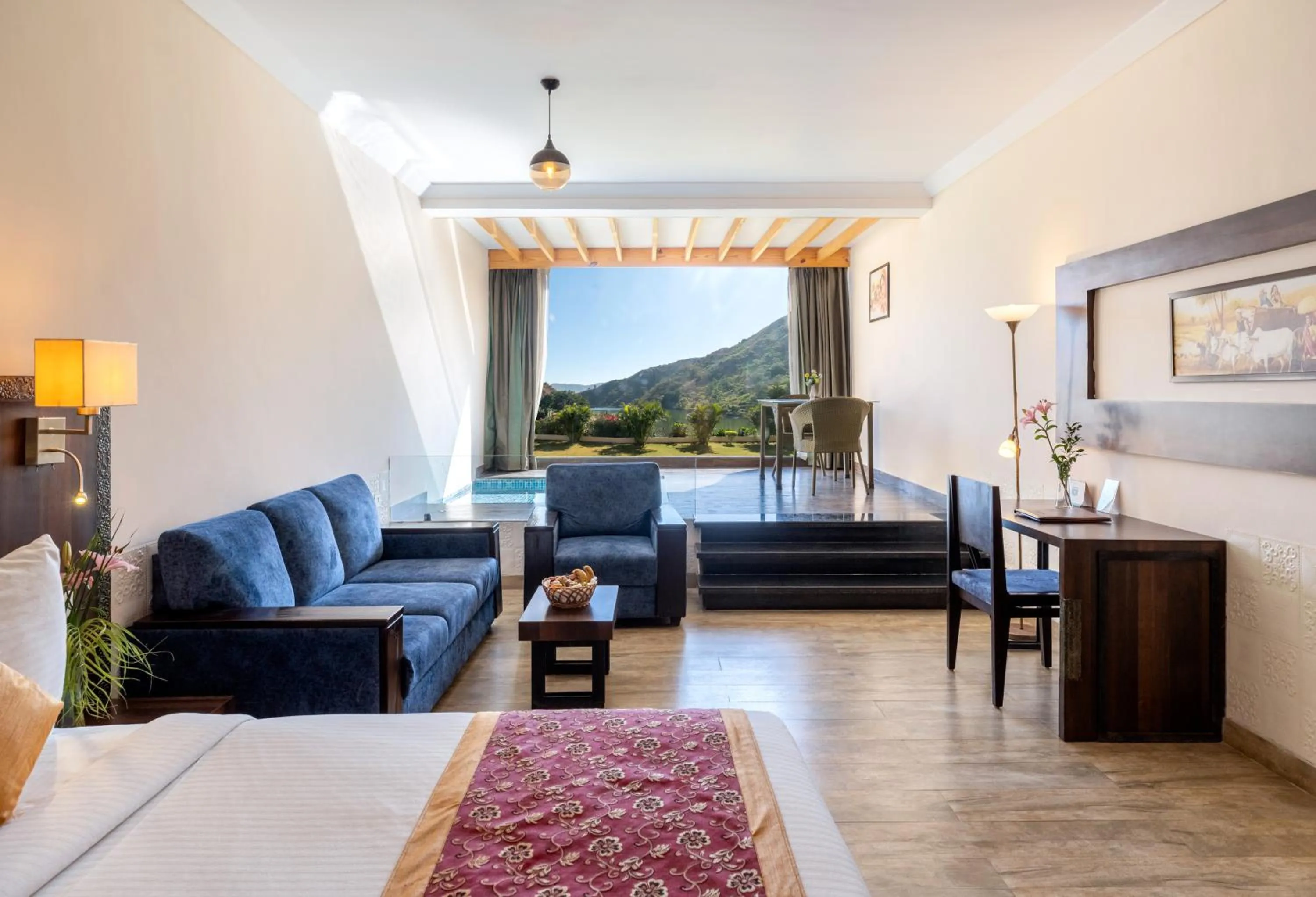 Photo of the whole room, Bed in Via Lakhela Resort & Spa