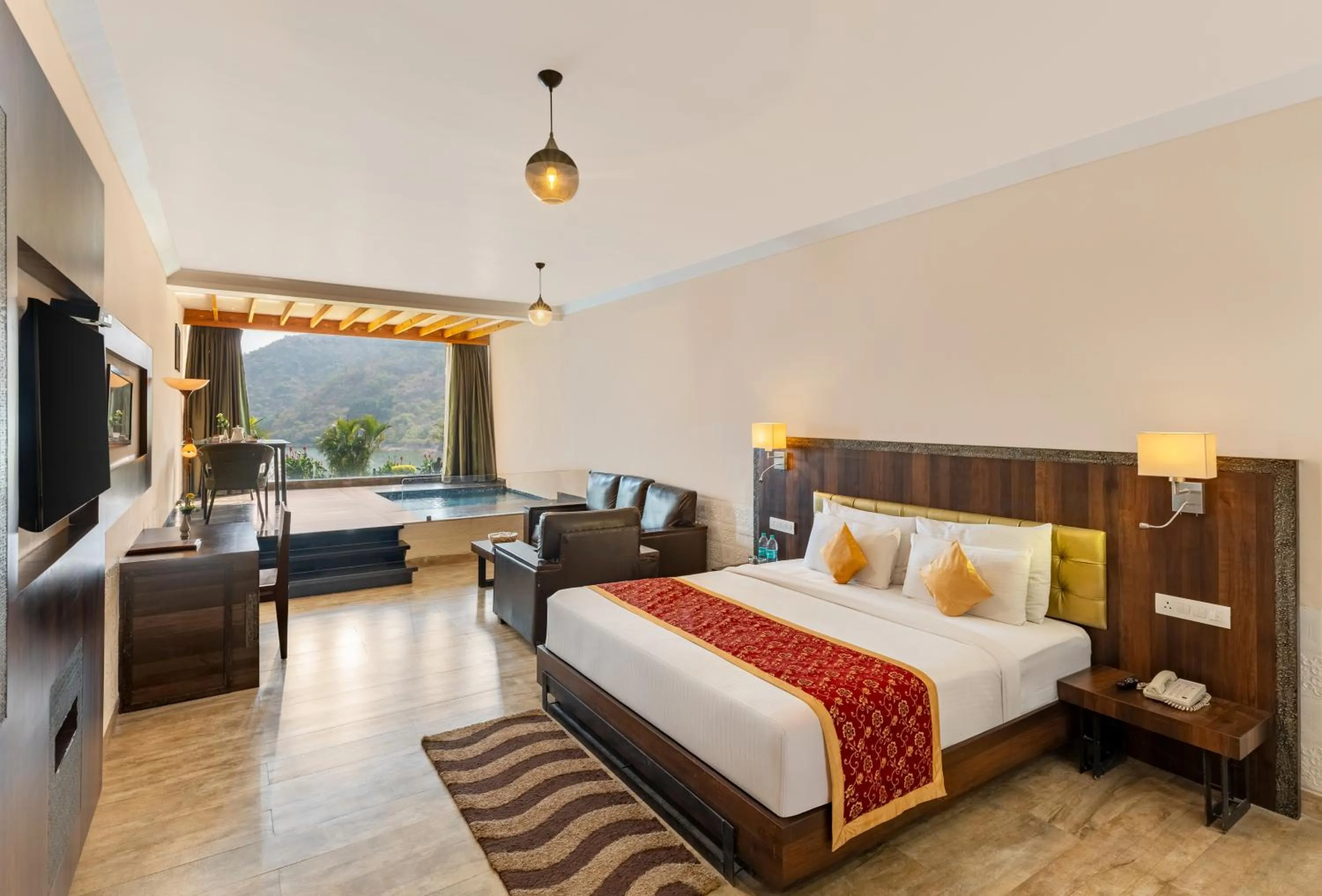 Bedroom, Bed in Via Lakhela Resort & Spa