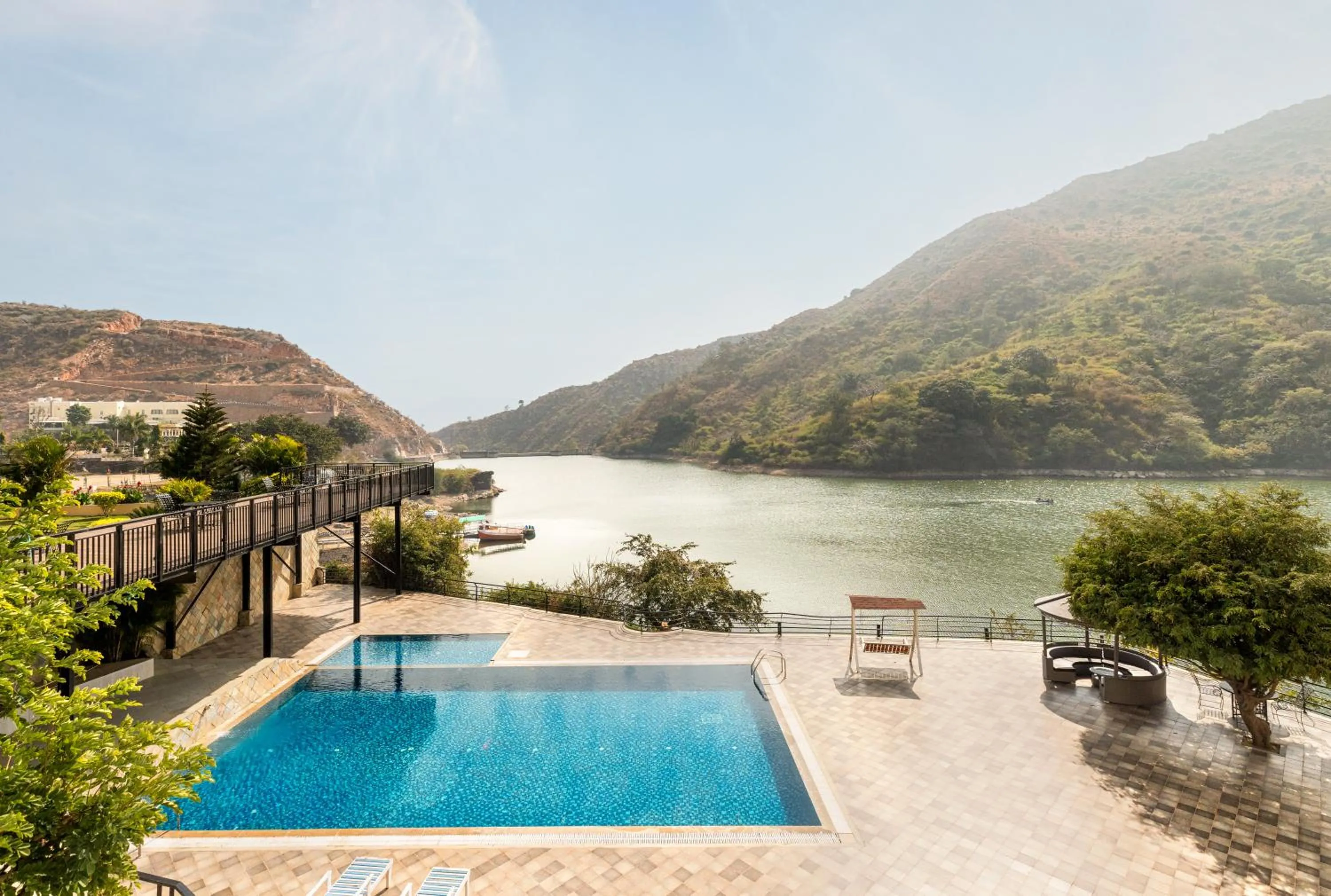 Lake view in Via Lakhela Resort & Spa