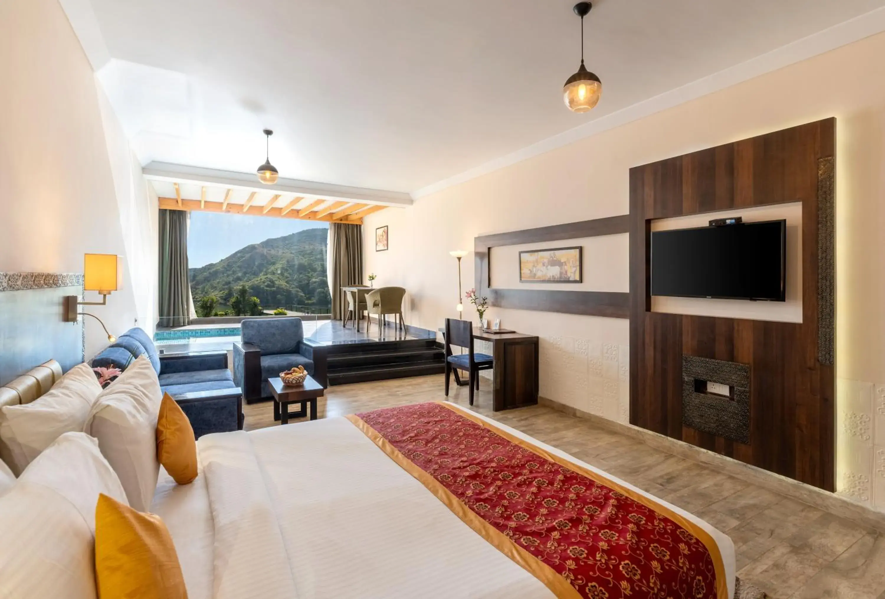 Photo of the whole room, Bed in Via Lakhela Resort & Spa Photo of the whole room, Bed in Via Lakhela Resort & Spa