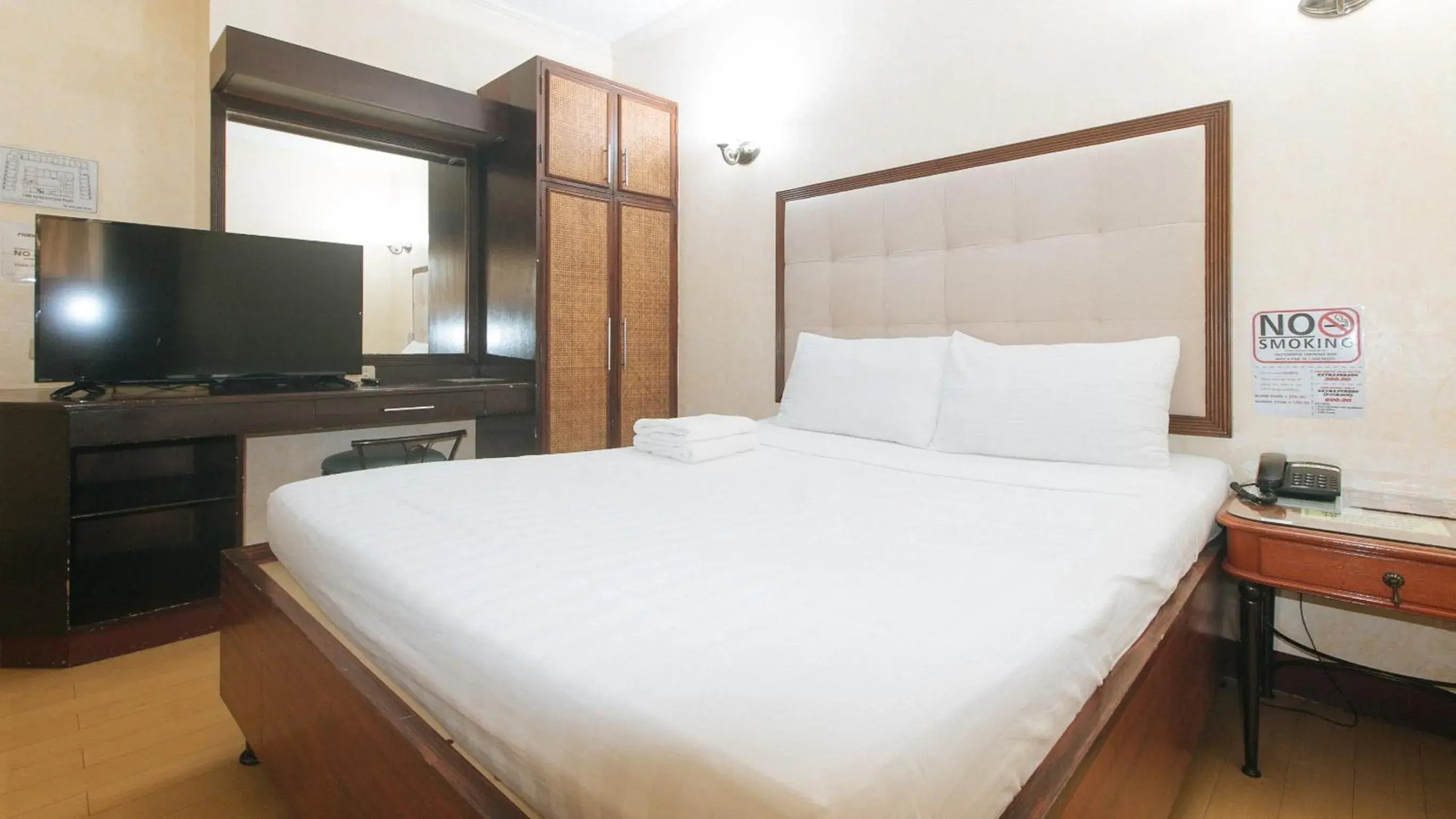 Bed in Bliss Hotel Dau Bed in Bliss Hotel Dau