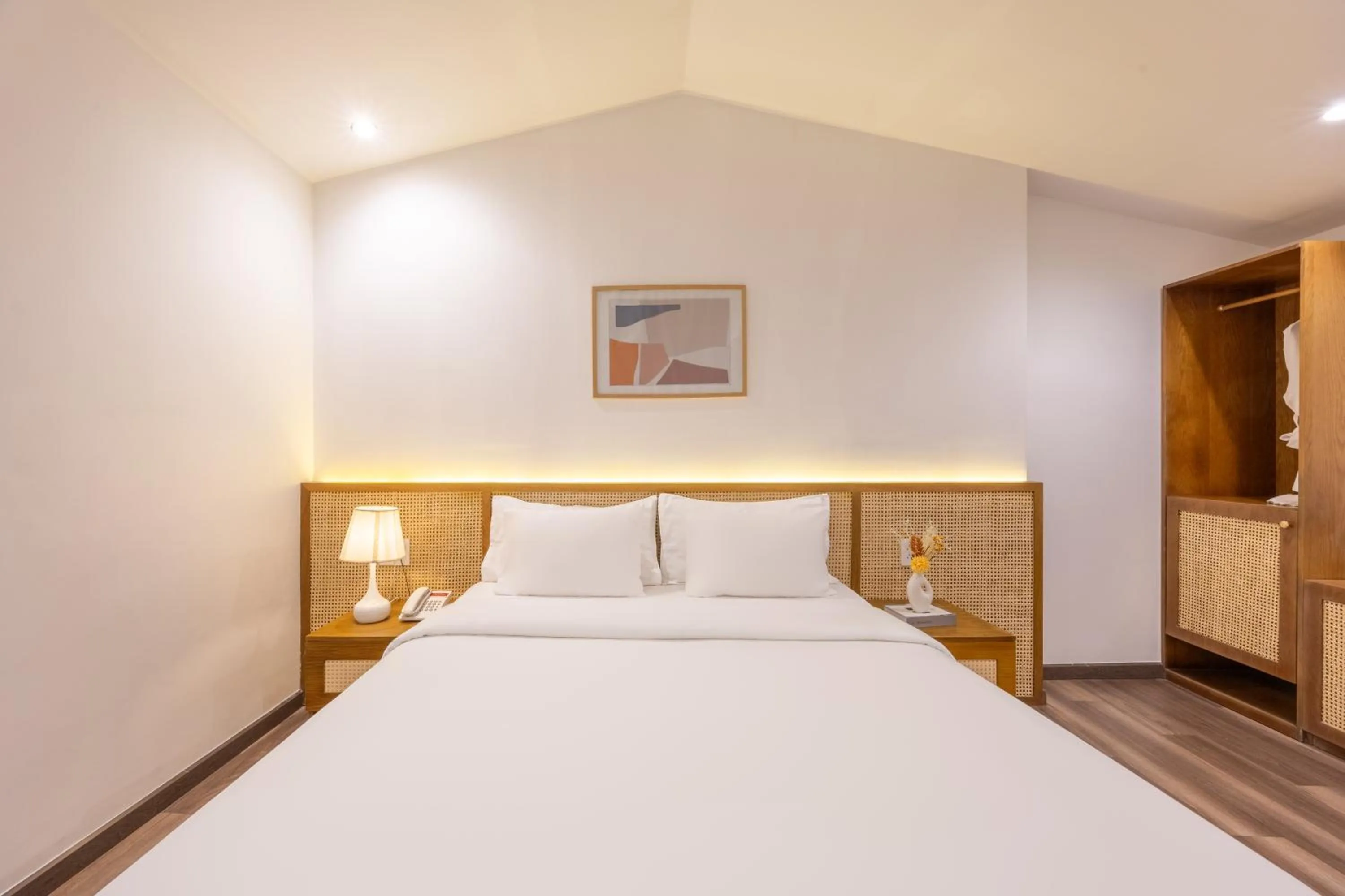Bed in A25 Hotel - 14 Hồ Huấn Nghiệp