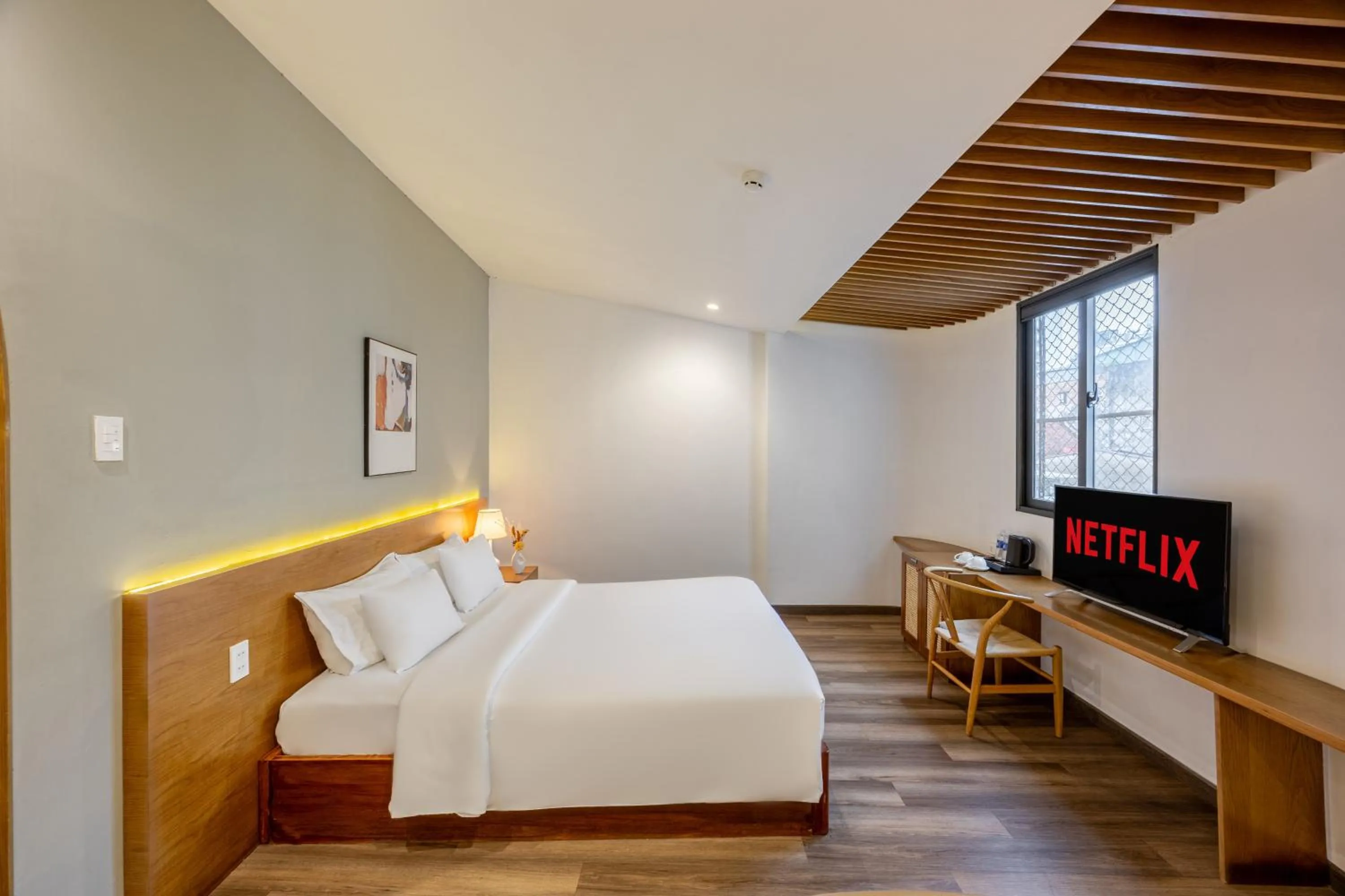 Bed in A25 Hotel - 14 Hồ Huấn Nghiệp