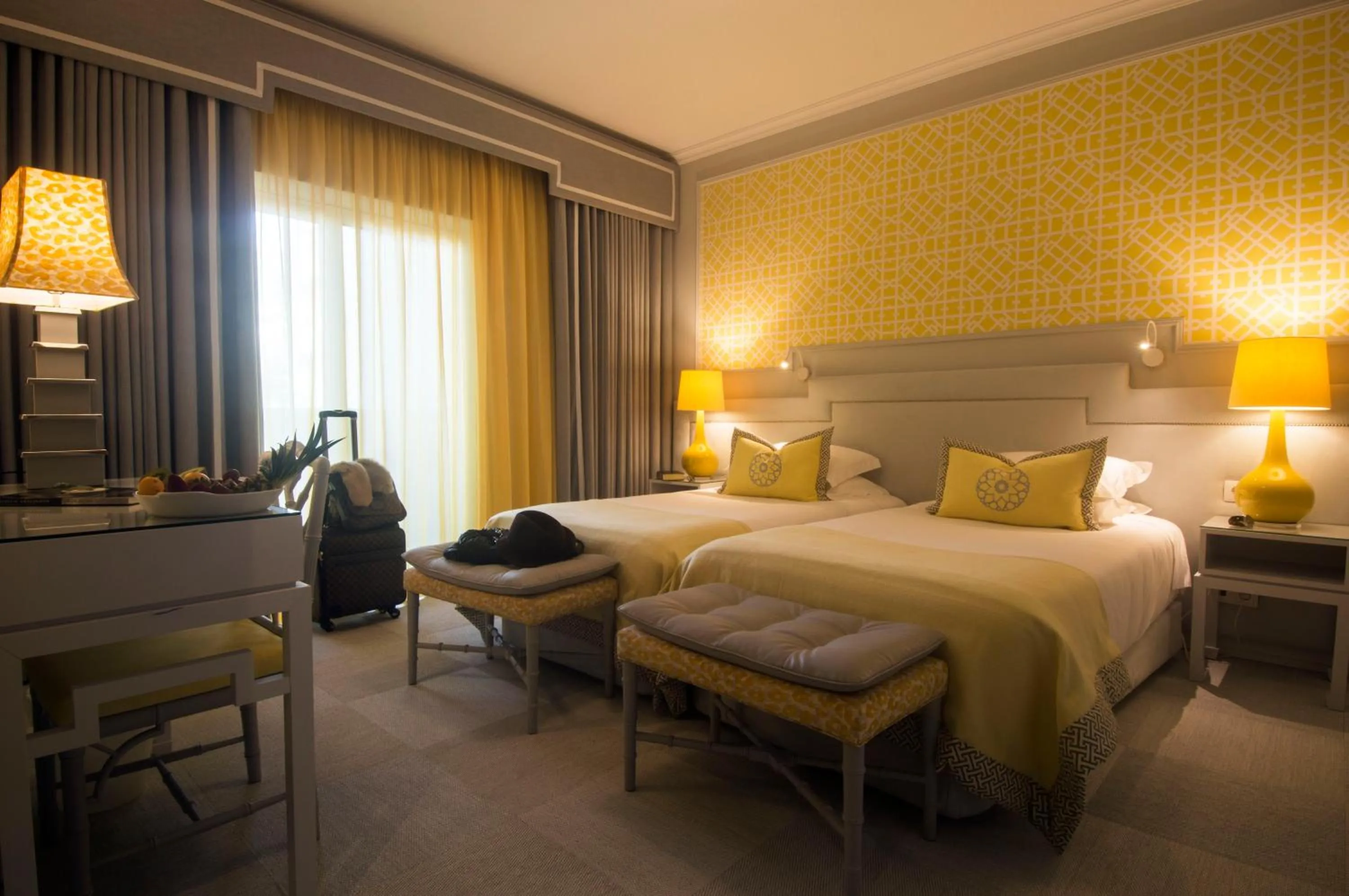 Bed in Coração de Fatima Boutique Hotel