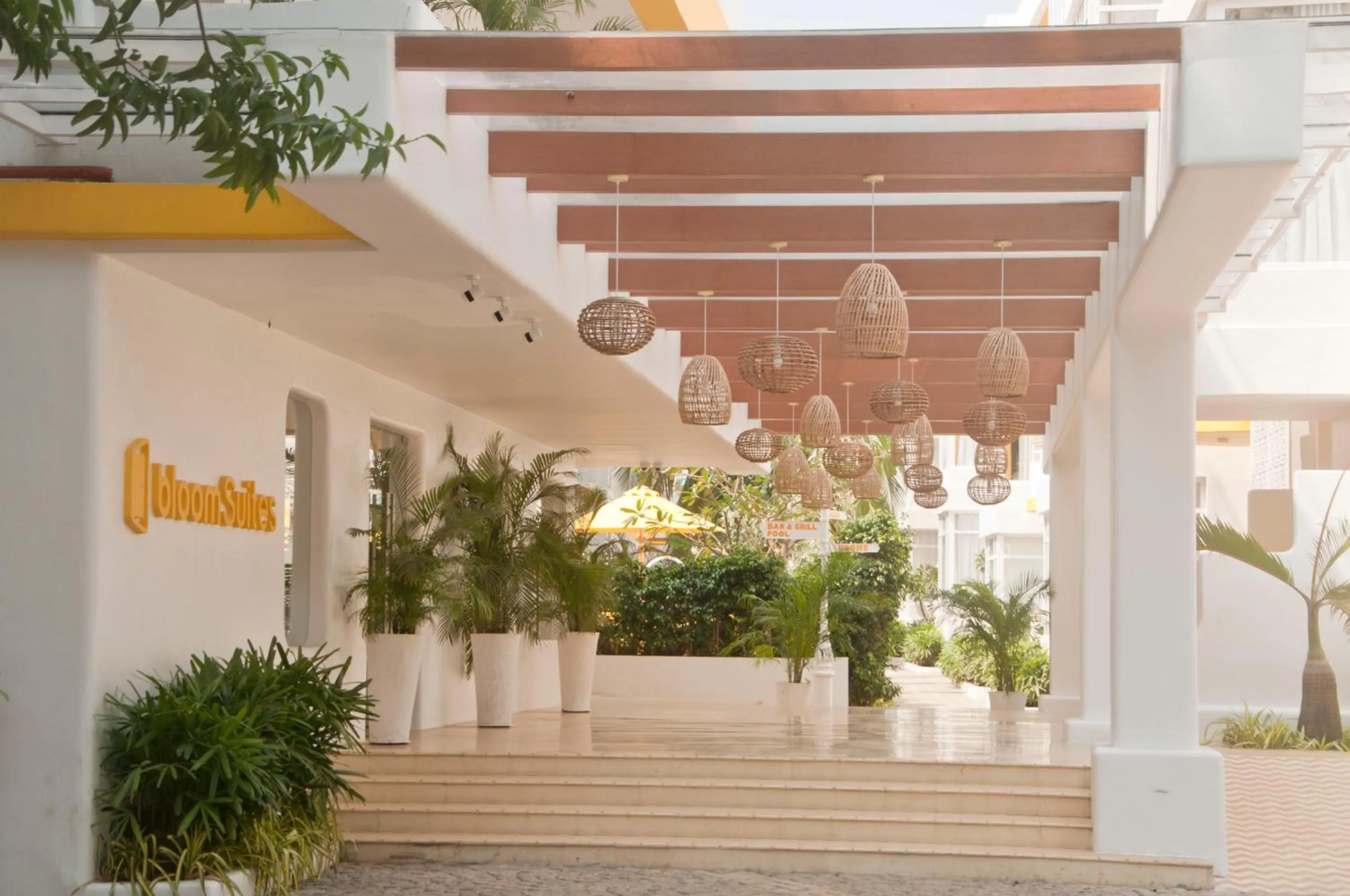 Property building in BloomSuites l Calangute