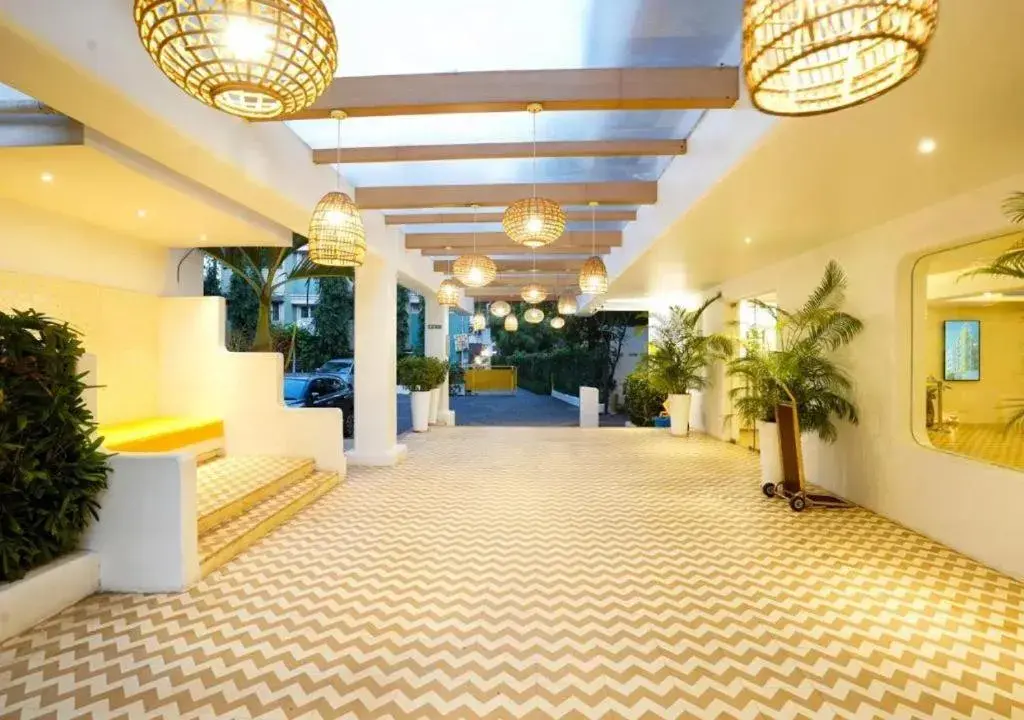 Facade/entrance in BloomSuites l Calangute Facade/entrance in BloomSuites l Calangute