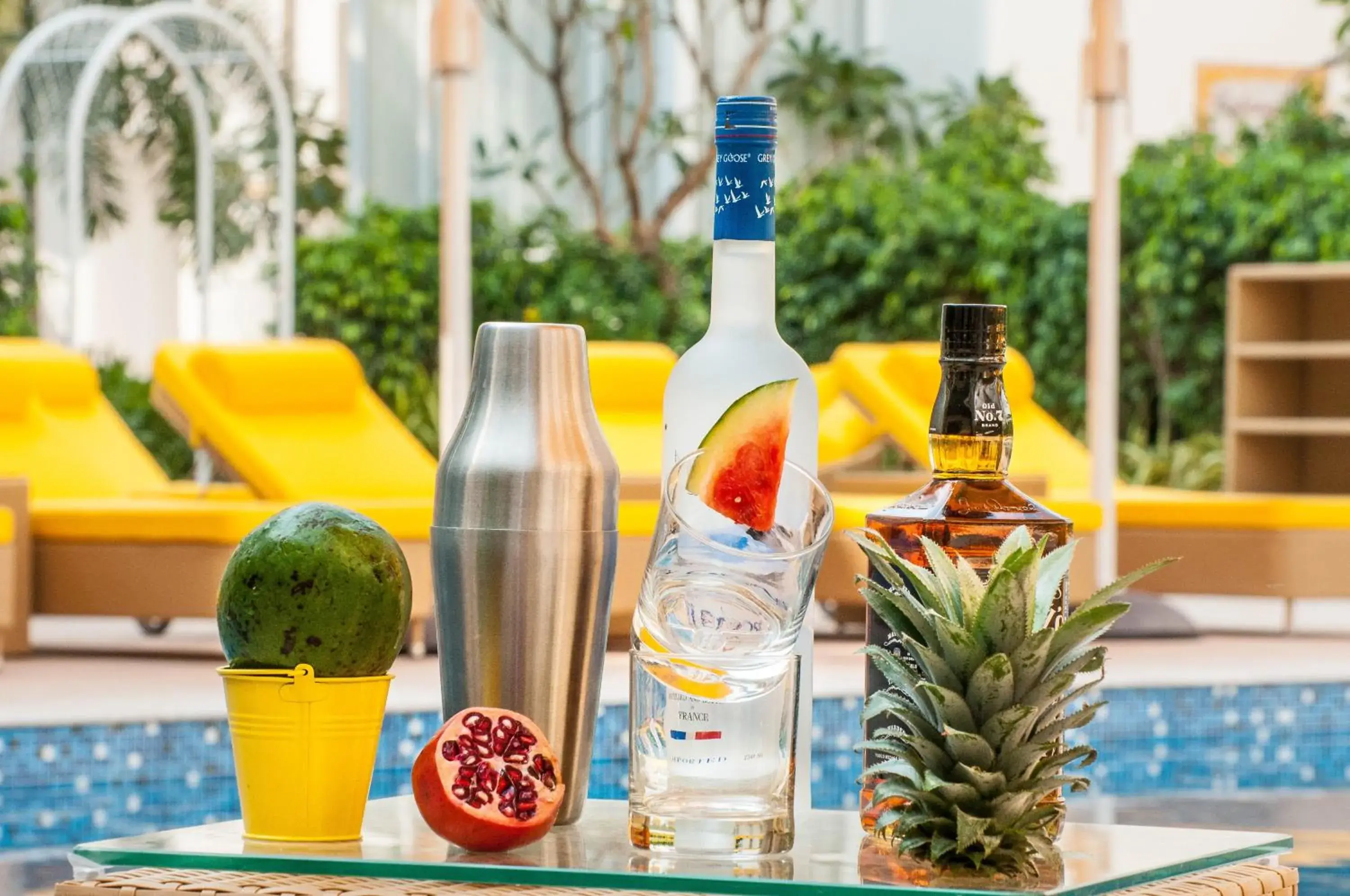 Swimming pool in BloomSuites l Calangute Swimming pool in BloomSuites l Calangute