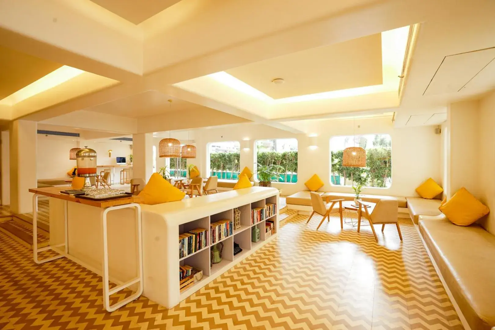 Lobby or reception in BloomSuites l Calangute Lobby or reception in BloomSuites l Calangute