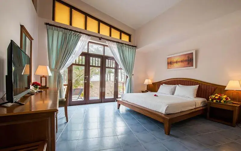 Bed in Lazi Beach Resort Bed in Lazi Beach Resort