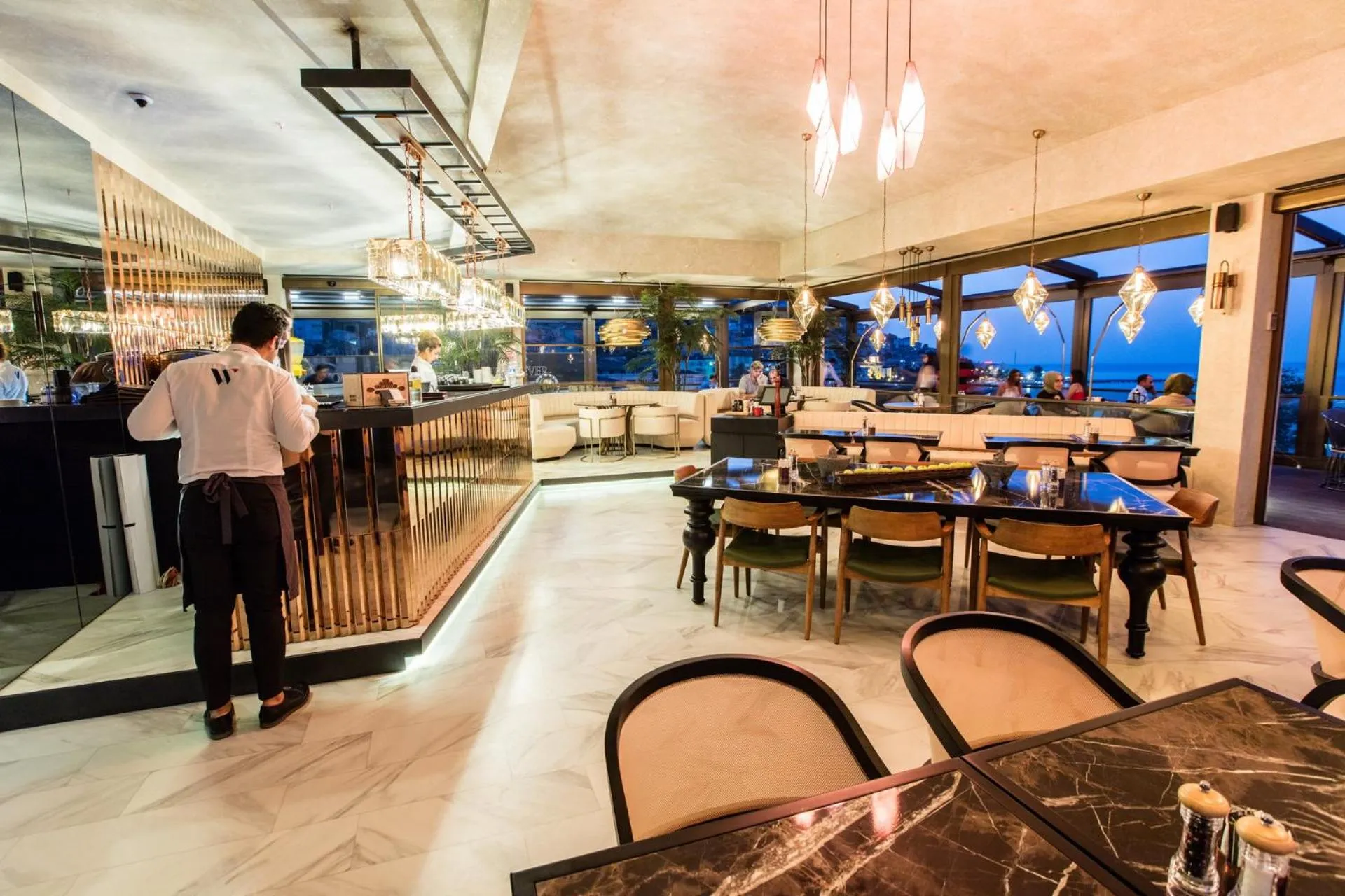 Restaurant/places to eat in The Wyspy Hotel