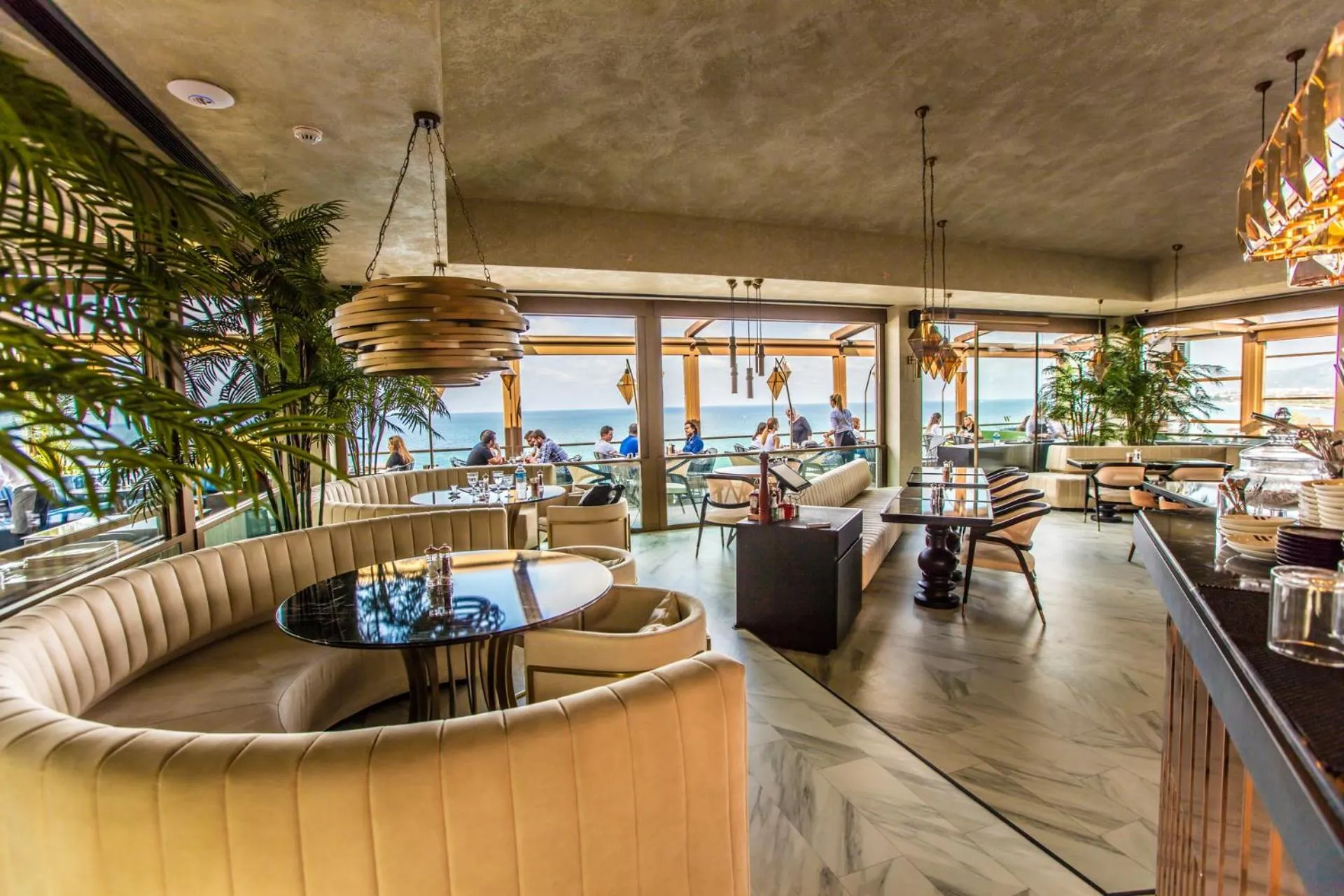 Lounge or bar in The Wyspy Hotel