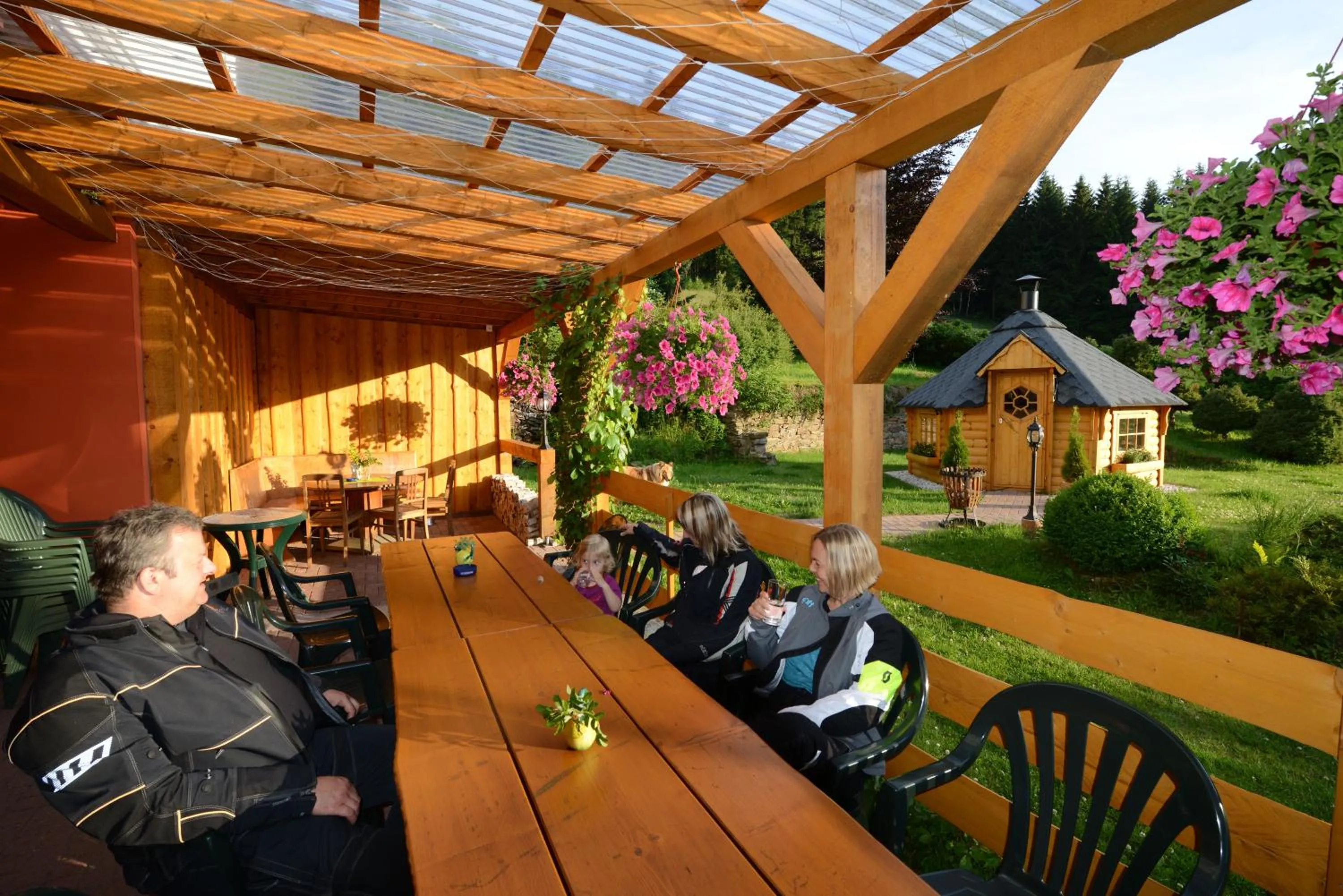 Property building in Landhotel Flöhatal