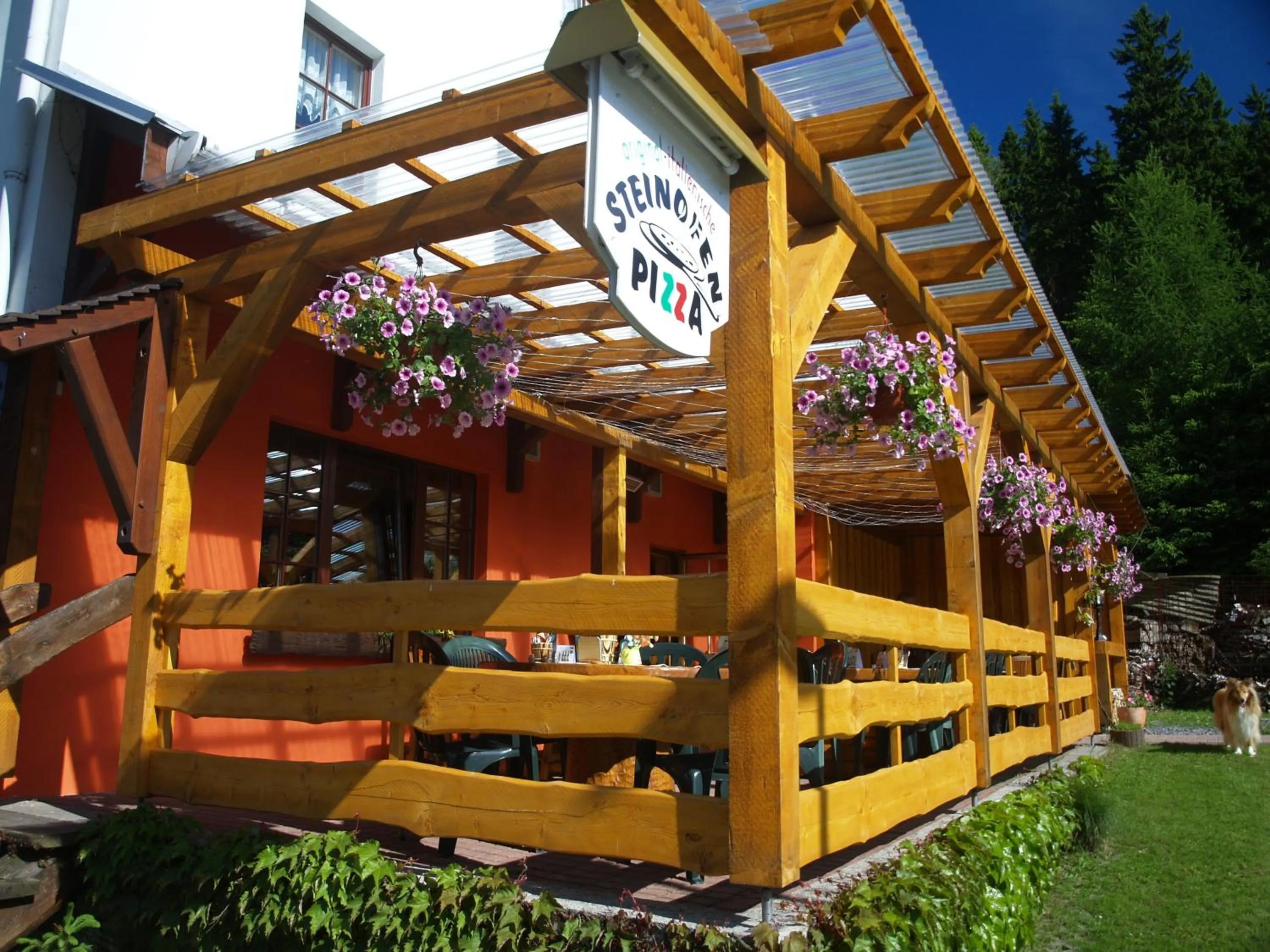 Balcony/Terrace in Landhotel Flöhatal