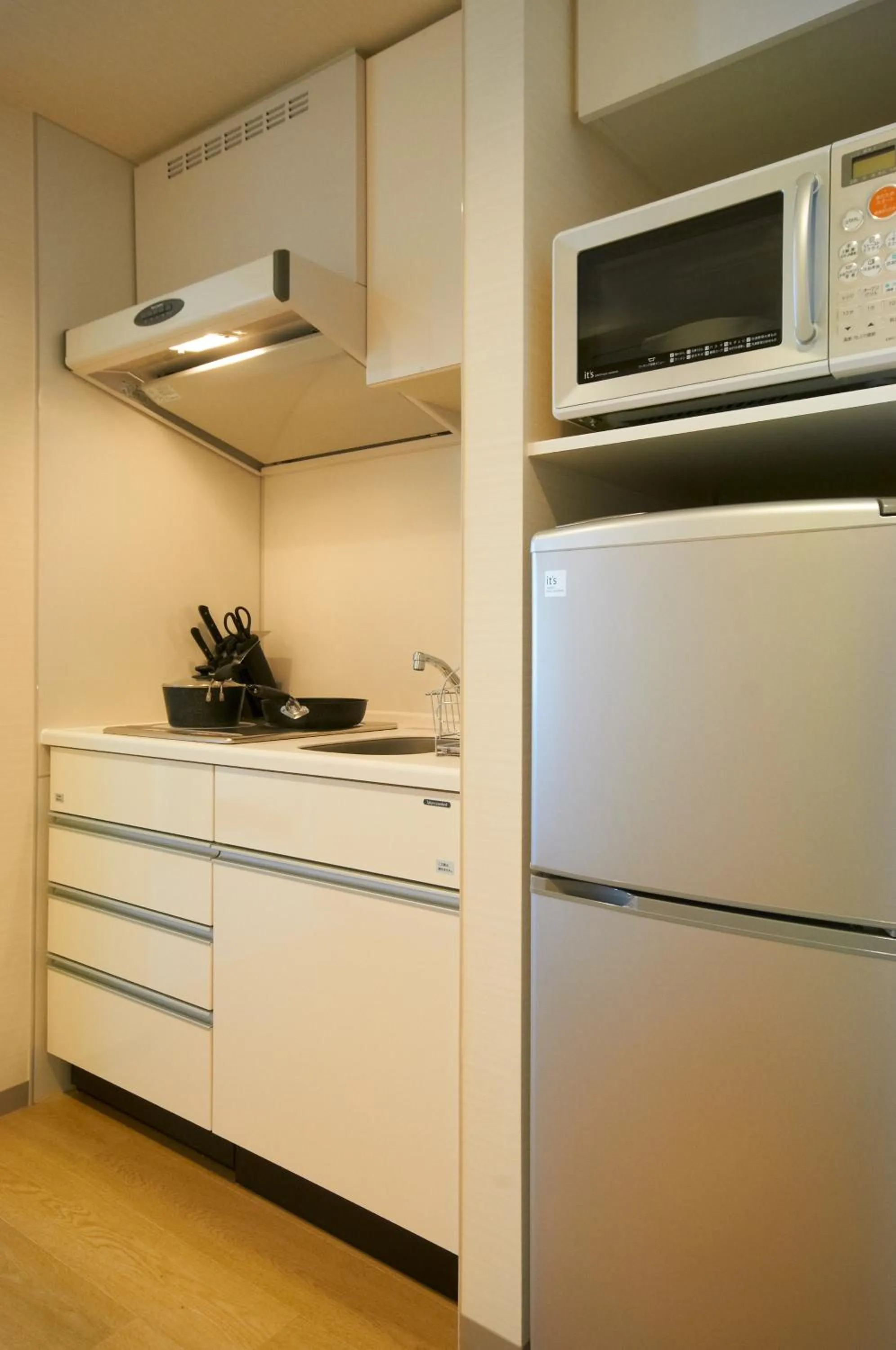 Kitchen or kitchenette in Fraser Residence Nankai Osaka