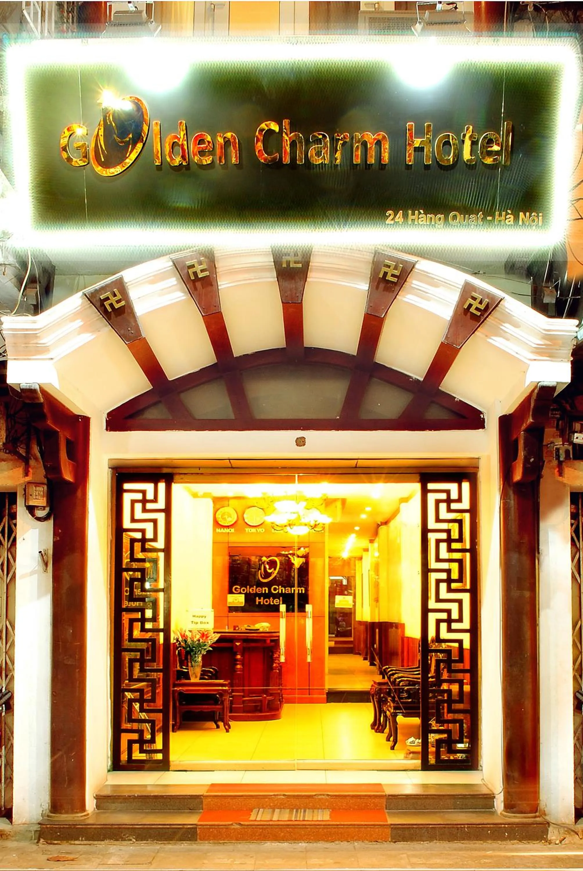 Off site in Hanoi Golden Charm Hotel