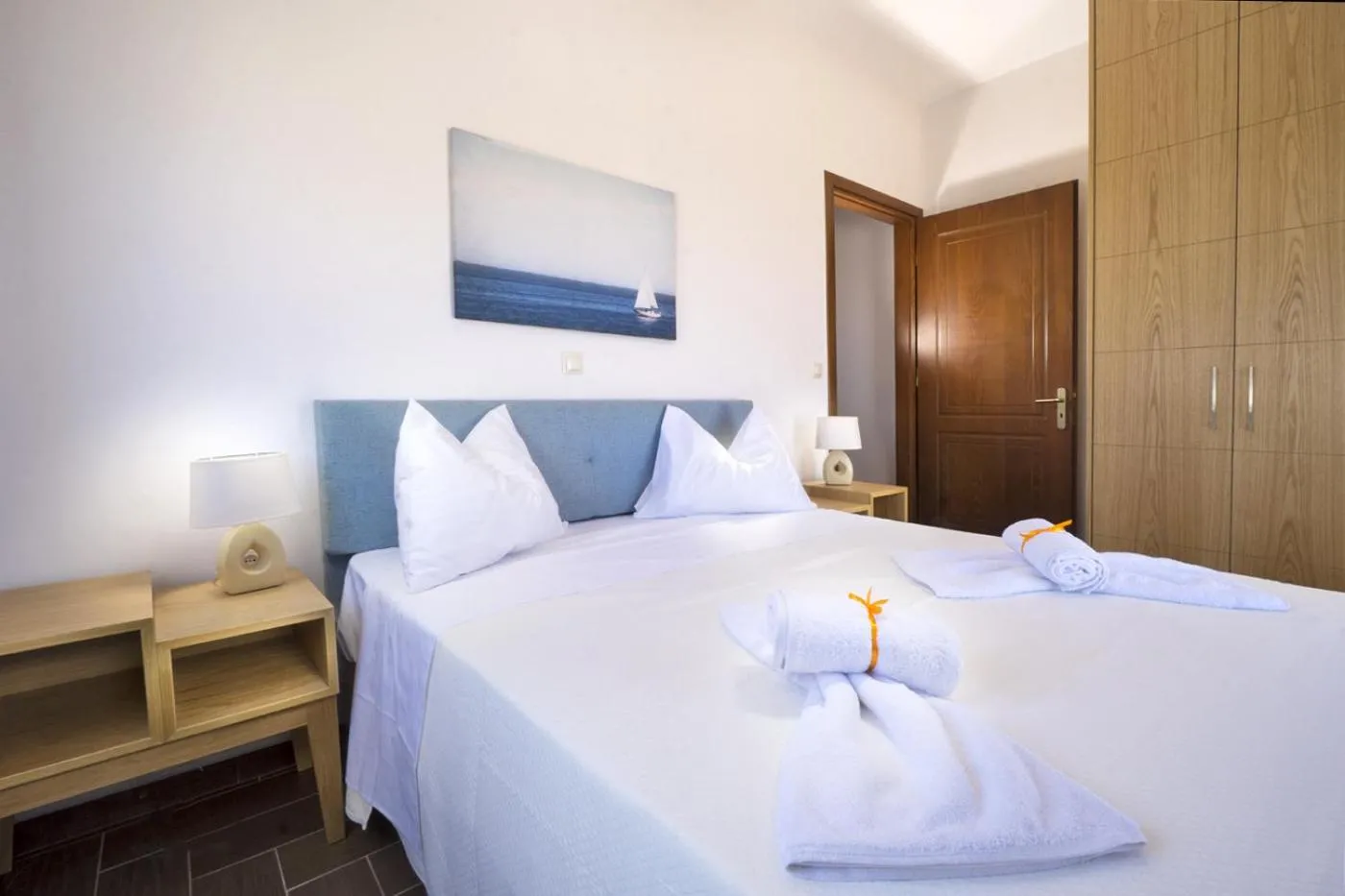 Bed in Seaside Villa Balos