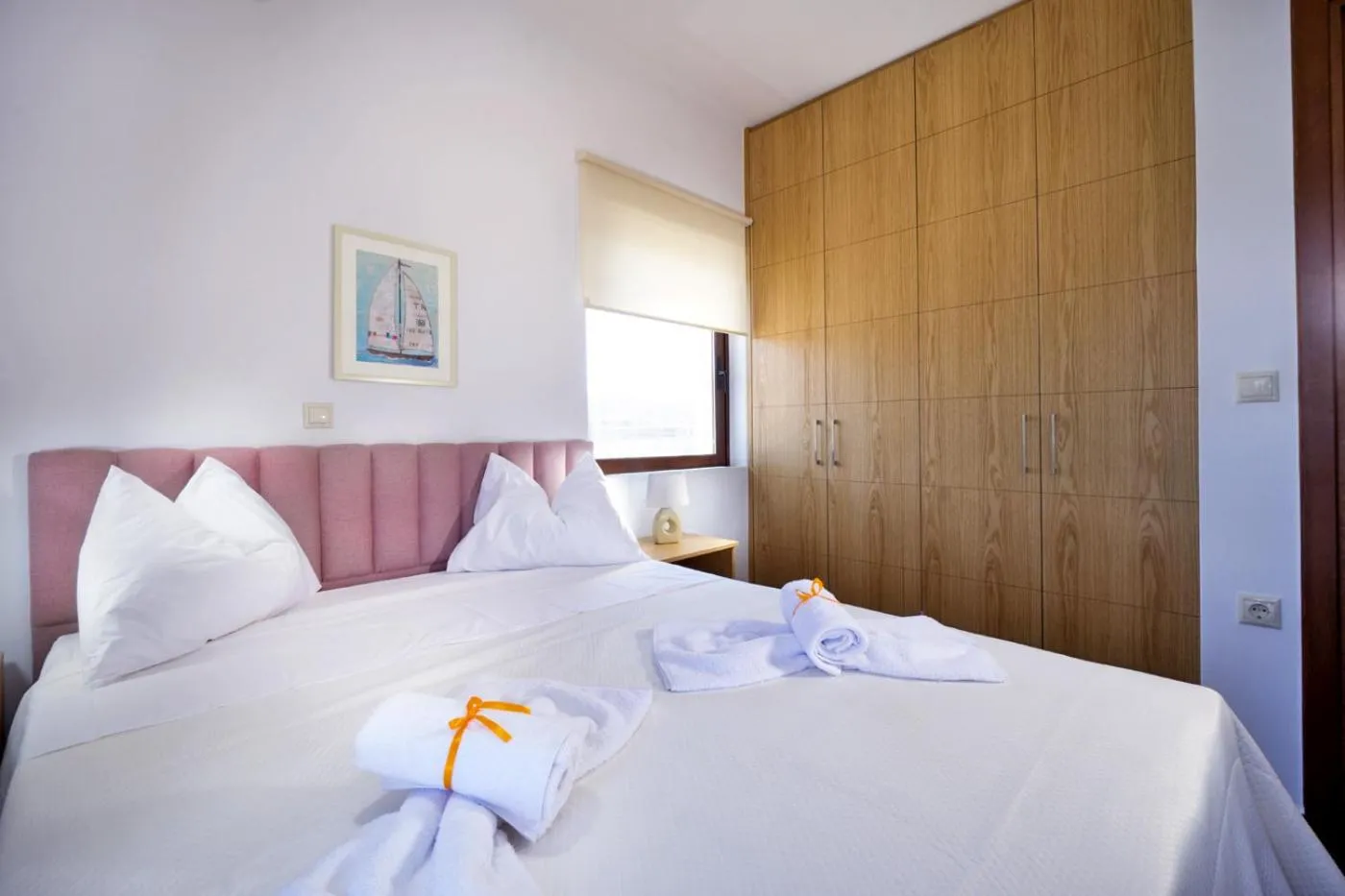 Bed in Seaside Villa Balos