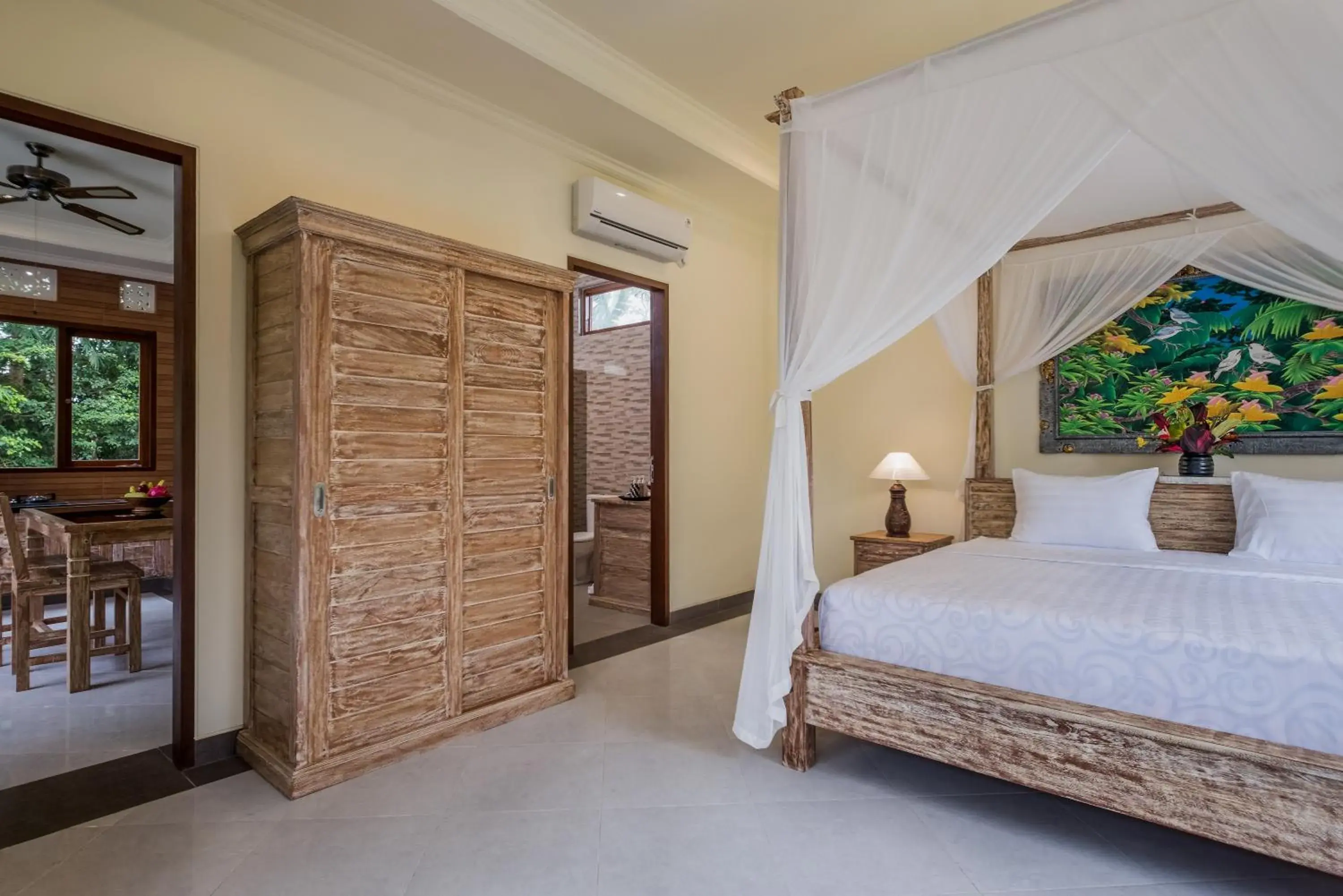 Bedroom, Bed in Puri Astina Villa Bedroom, Bed in Puri Astina Villa