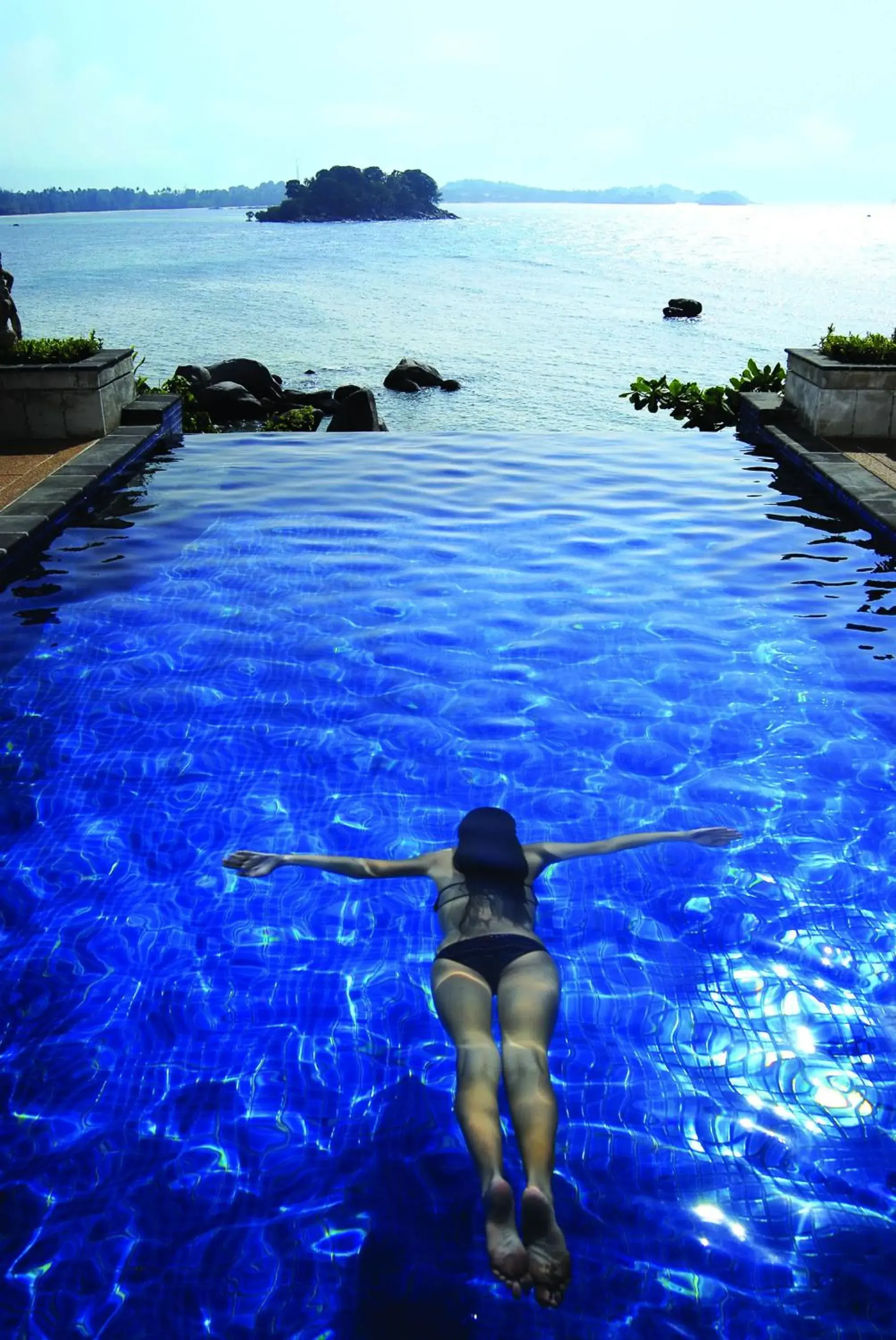 Swimming pool in Banyan Tree Bintan Swimming pool in Banyan Tree Bintan