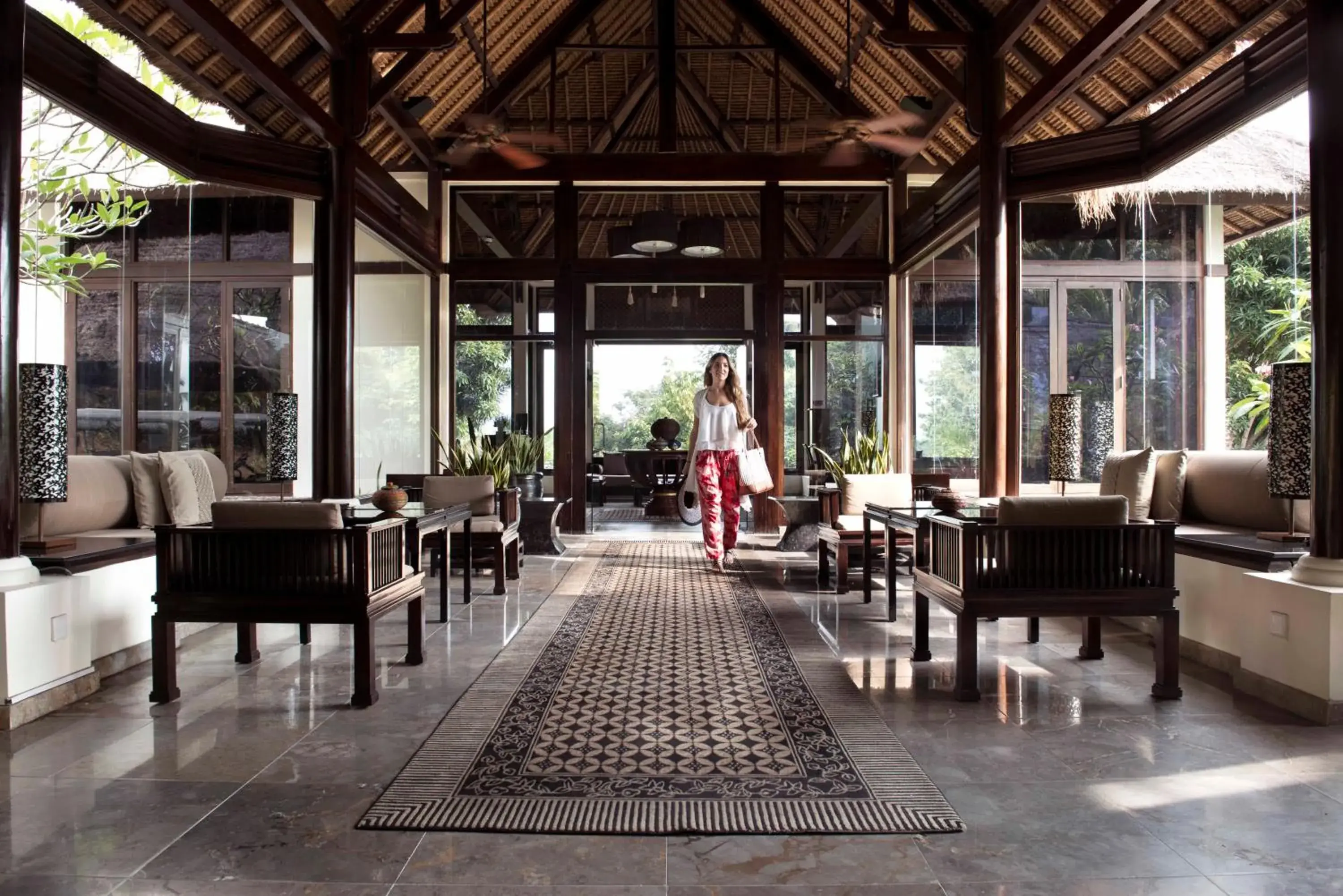 Lobby or reception in Banyan Tree Bintan Lobby or reception in Banyan Tree Bintan