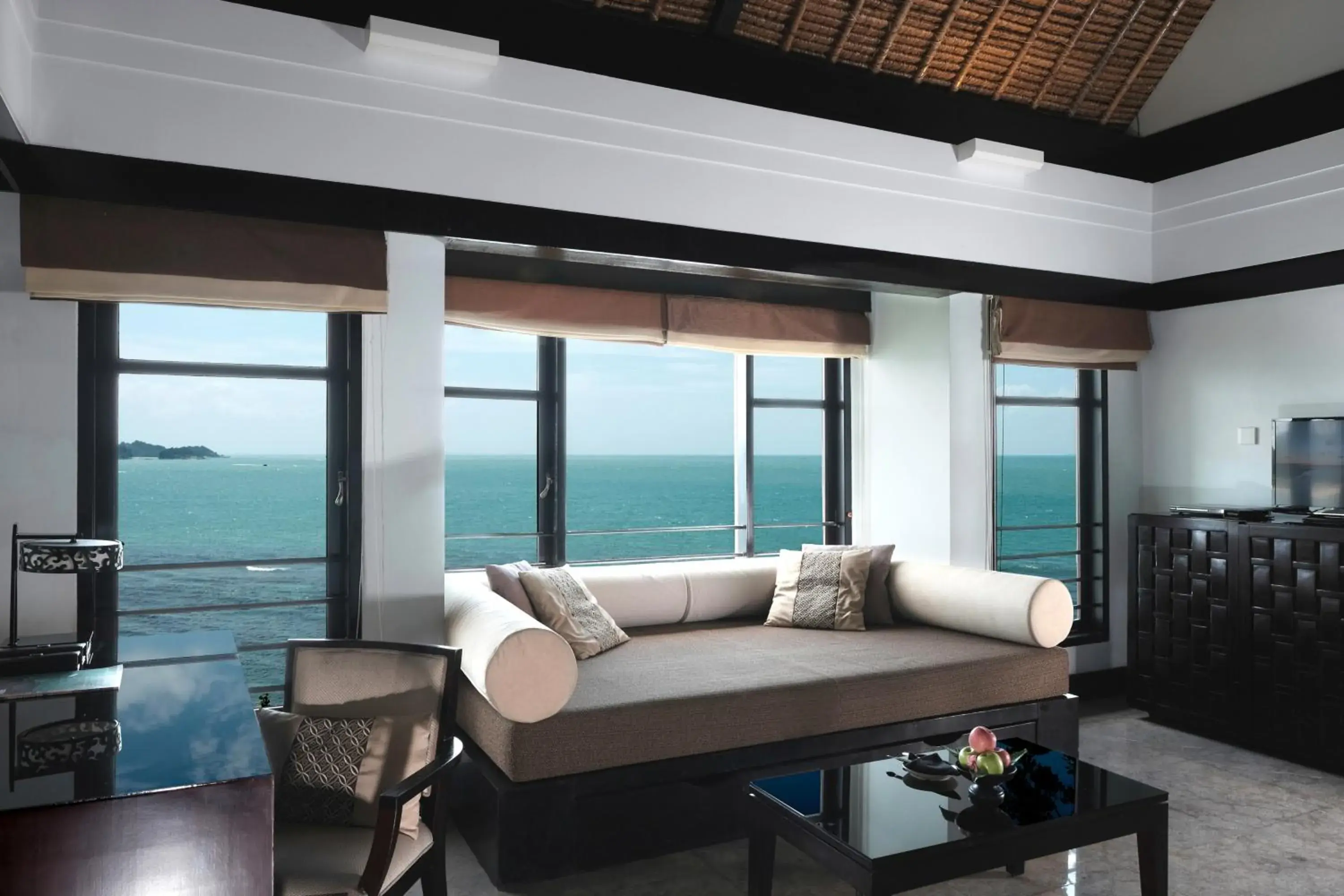 Living room in Banyan Tree Bintan Living room in Banyan Tree Bintan