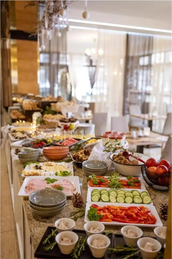 Buffet breakfast in Harmony Club Hotel