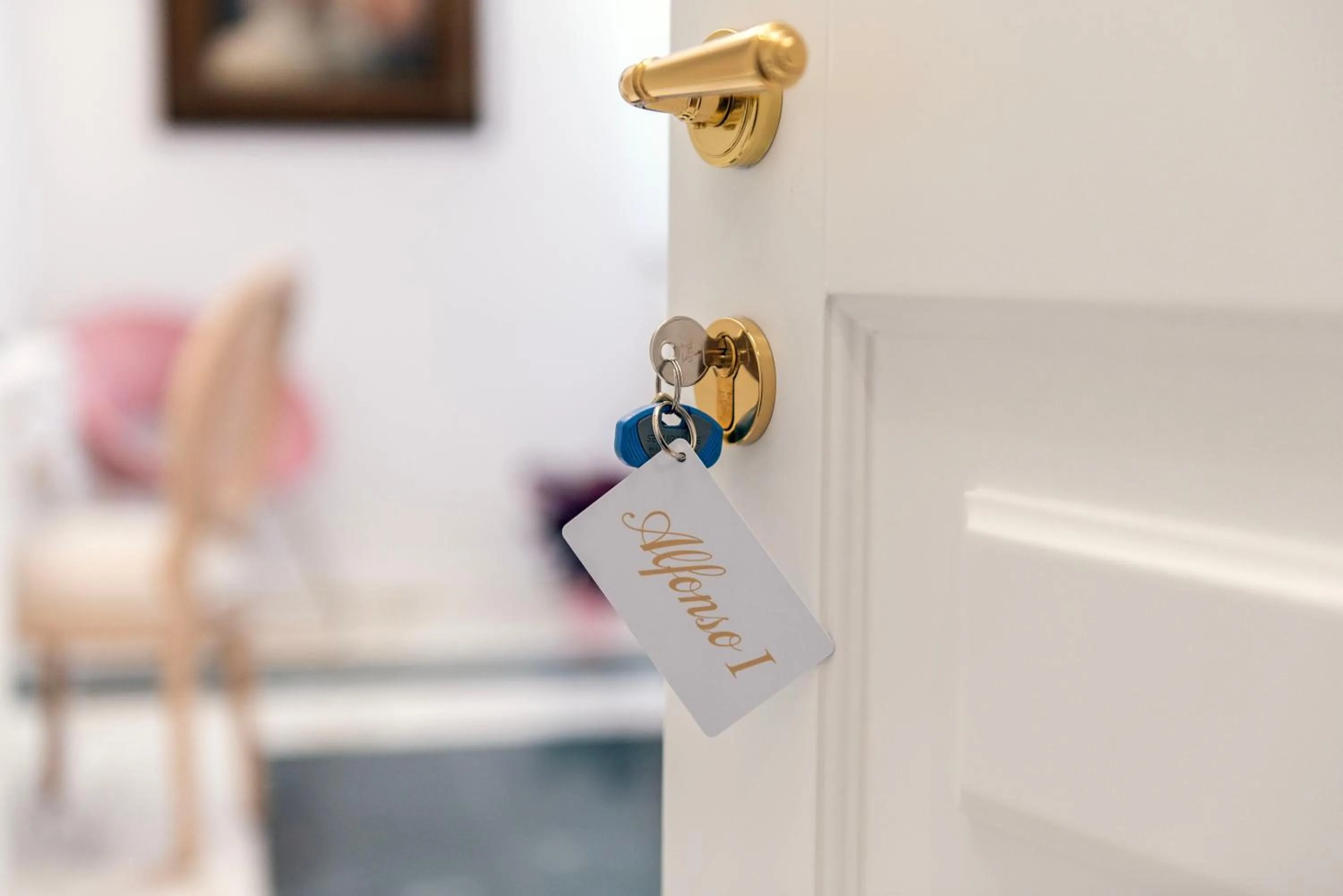Bedroom in Residenza Borbonica