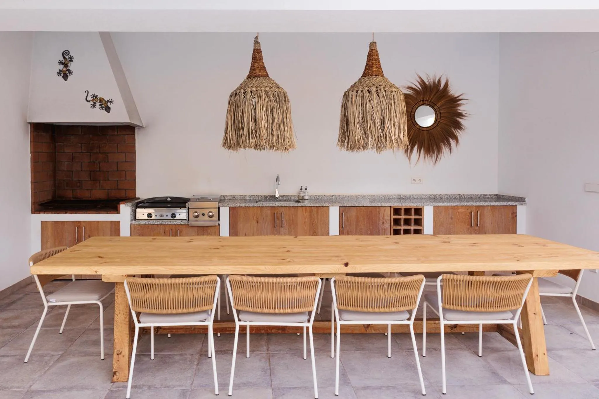 BBQ facilities in Boutique Hotel Los Limoneros