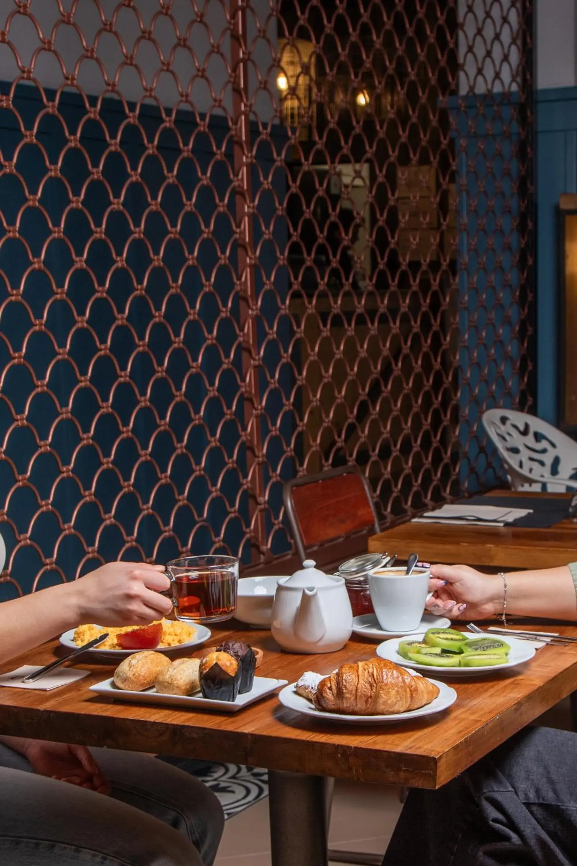 Continental breakfast in New Hotel Colon Continental breakfast in New Hotel Colon