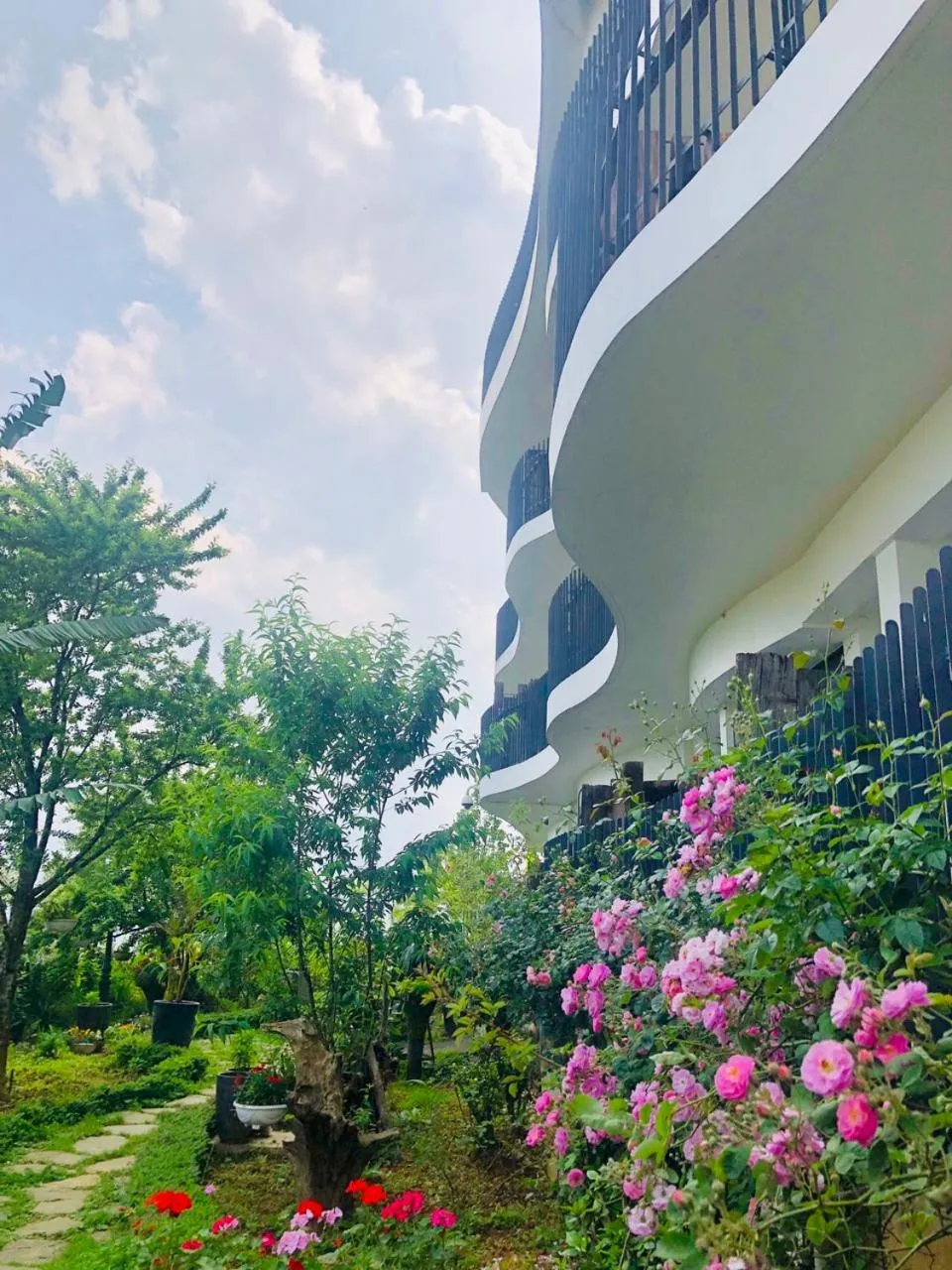 Garden in Pao's Sapa Leisure Hotel