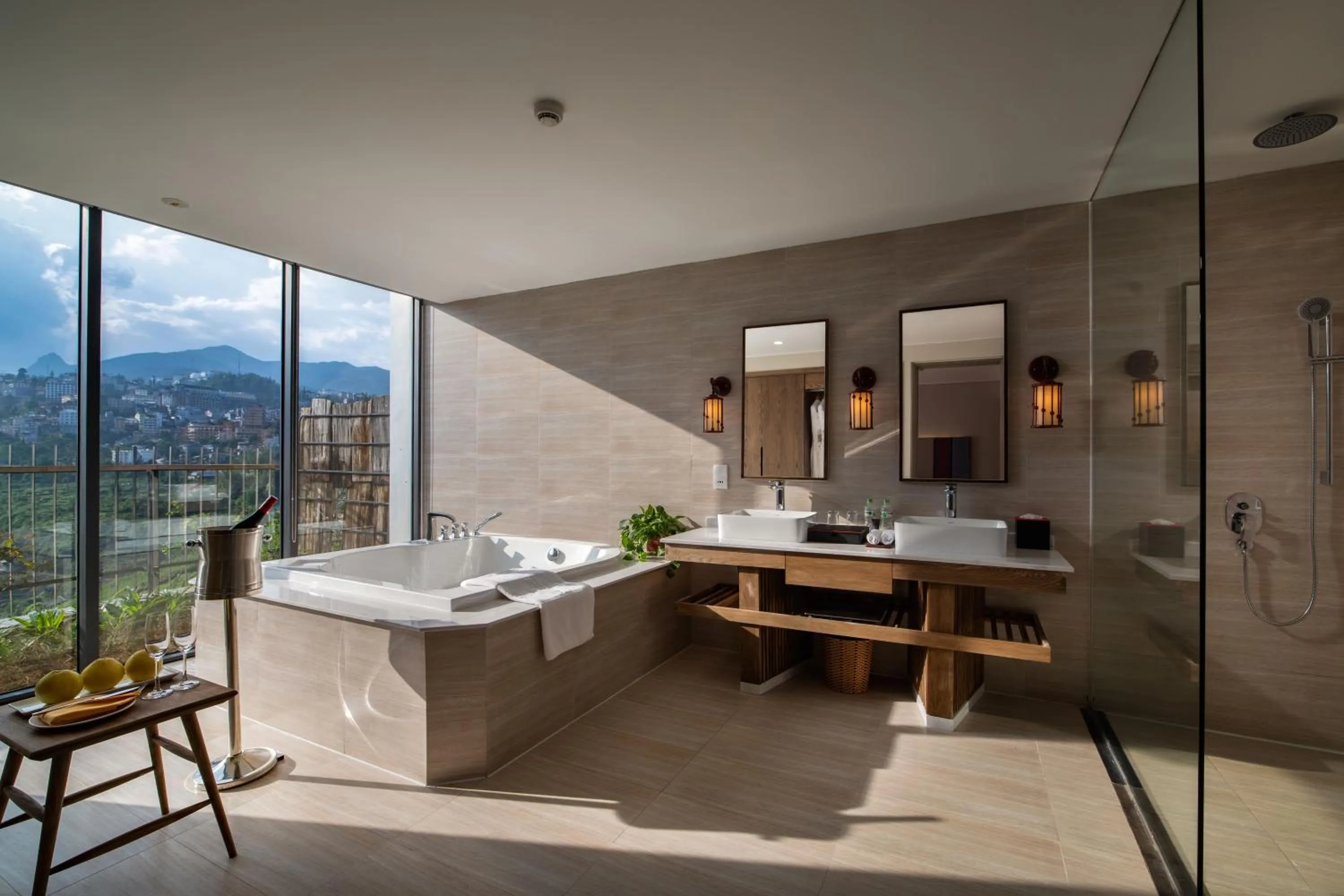 Shower in Pao's Sapa Leisure Hotel