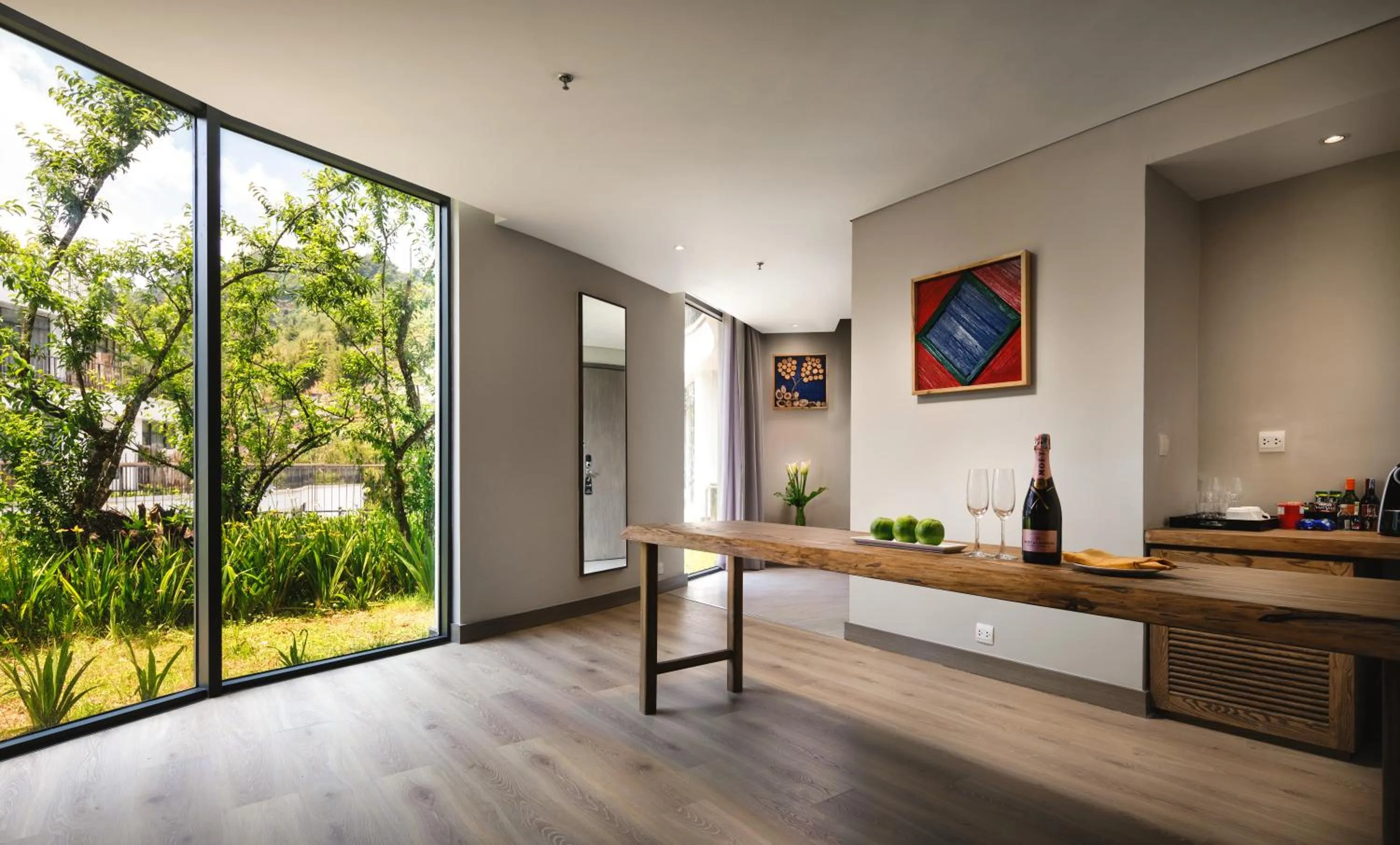 Living room in Pao's Sapa Leisure Hotel